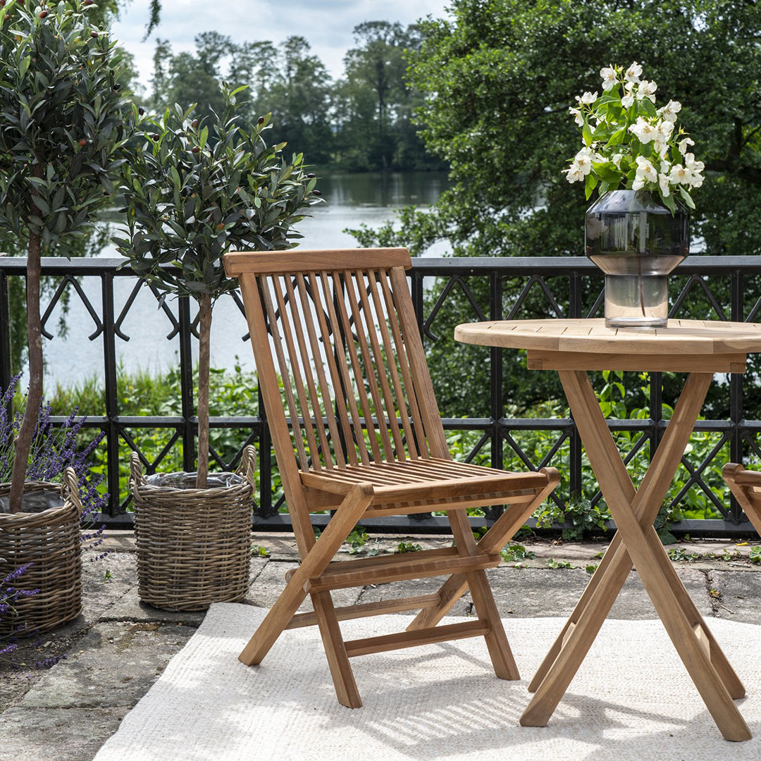 Toledo Gartenstuhl, Material: Teakholz