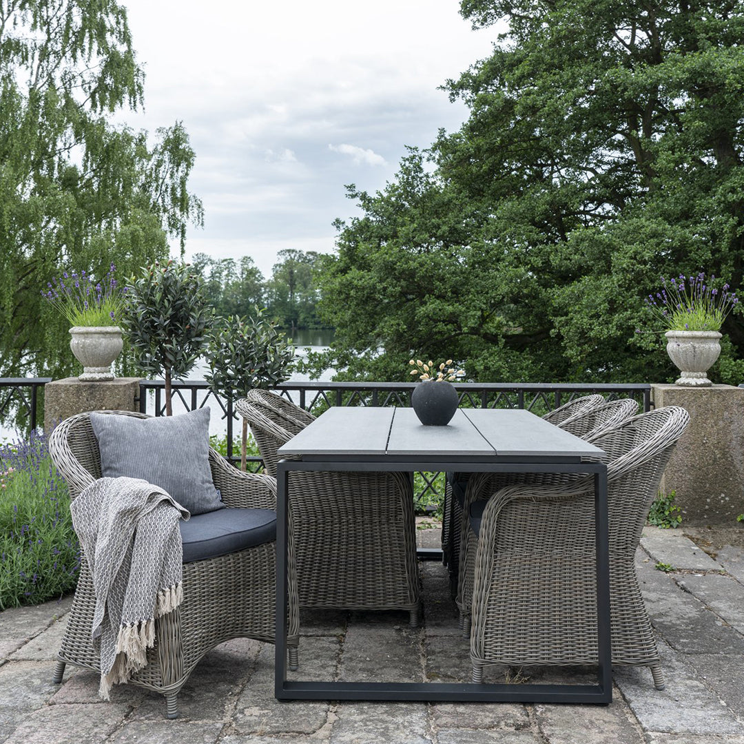 Denver Gartentisch, Material: PE/Aluminium