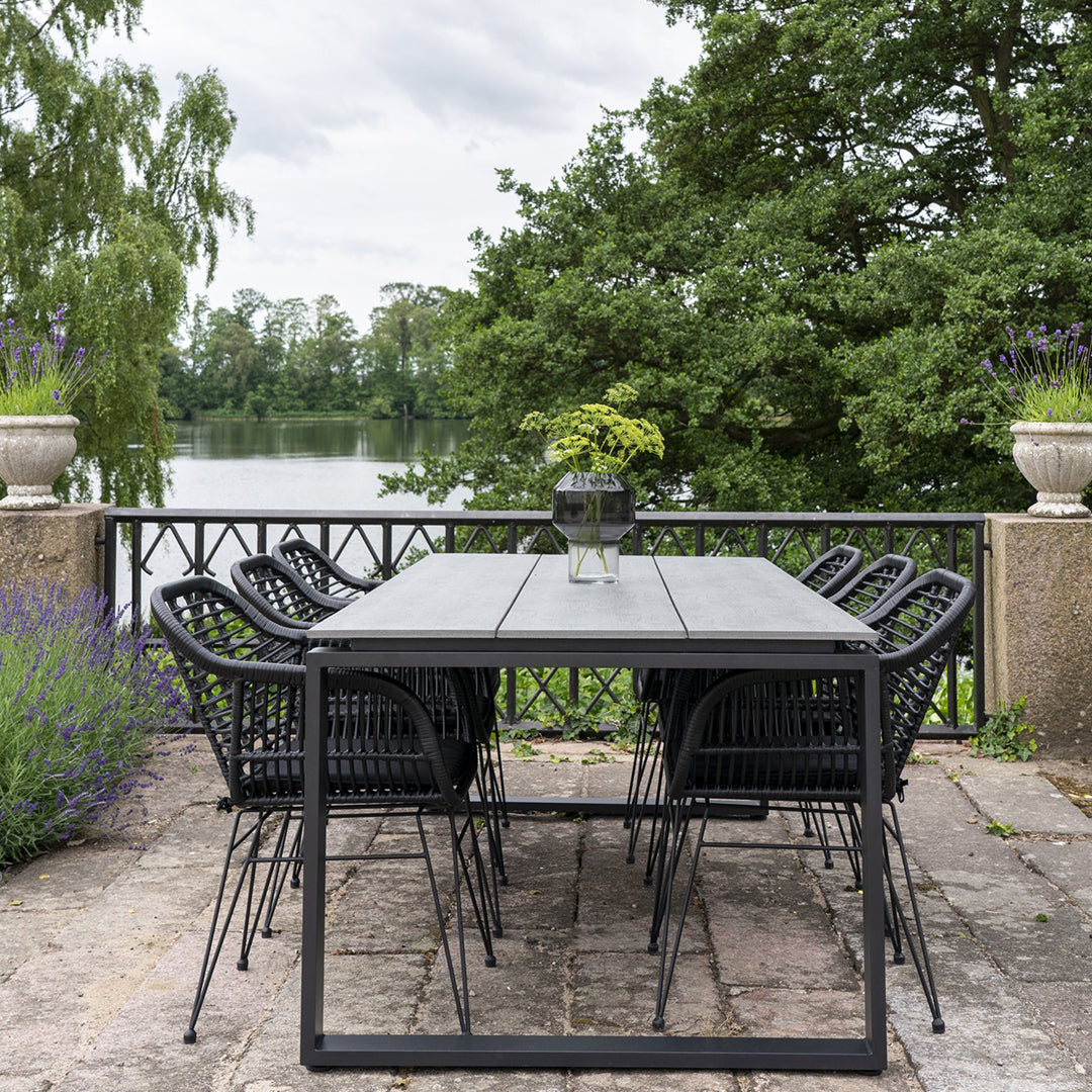 Denver Gartentisch, Material: PE/Aluminium