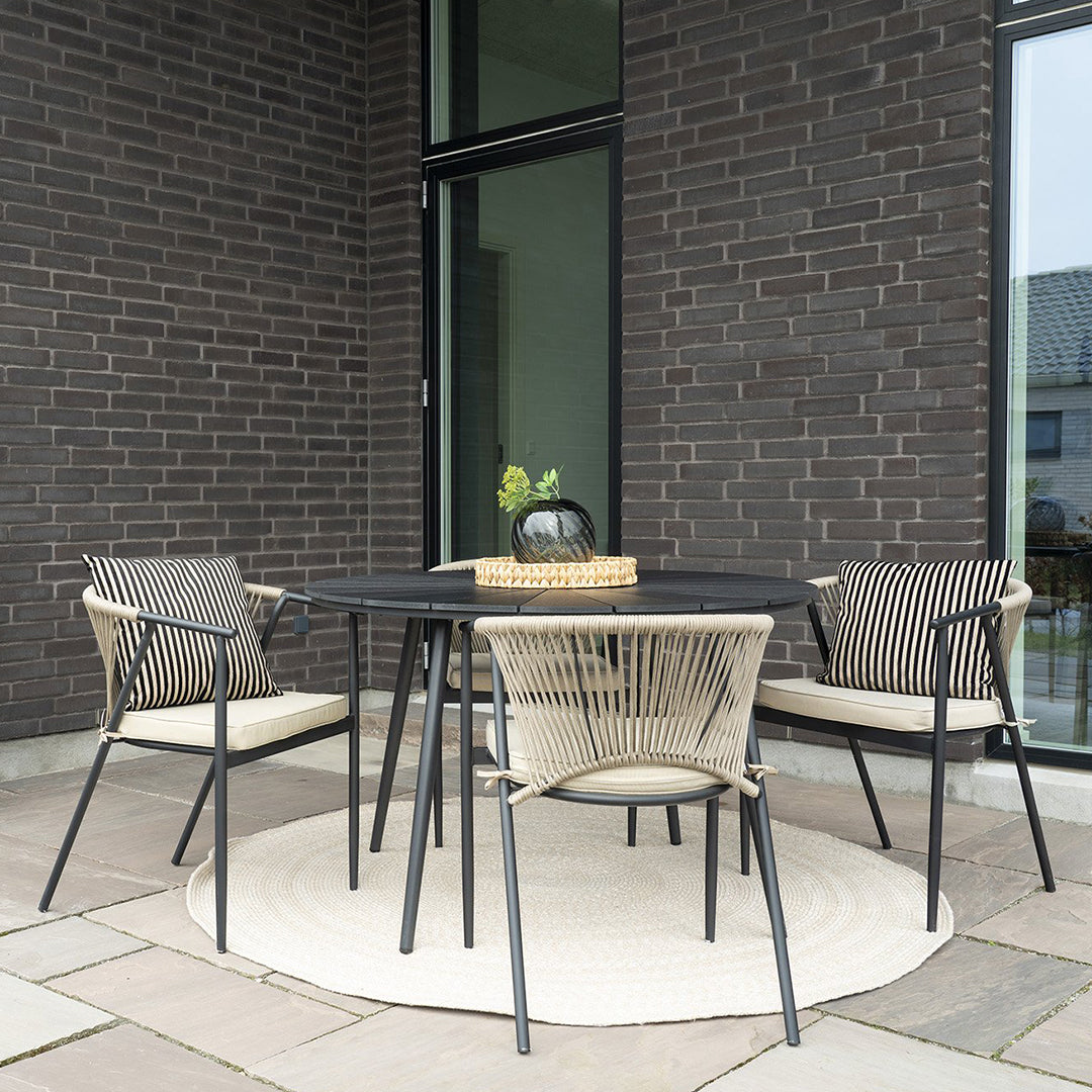 Outdoor-Tisch Atlanta, Material: PE/Aluminium