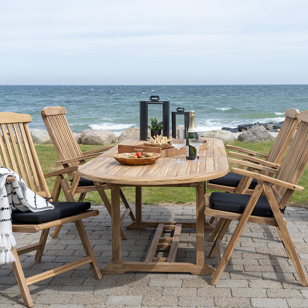 Gartentisch Salamanca 180/240x90cm, Material: Teak