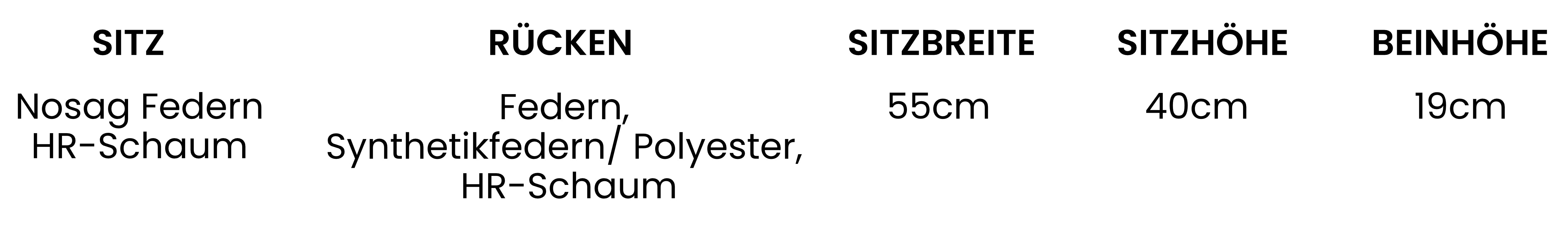 Bofii Sessel, Material: Materialauswahl