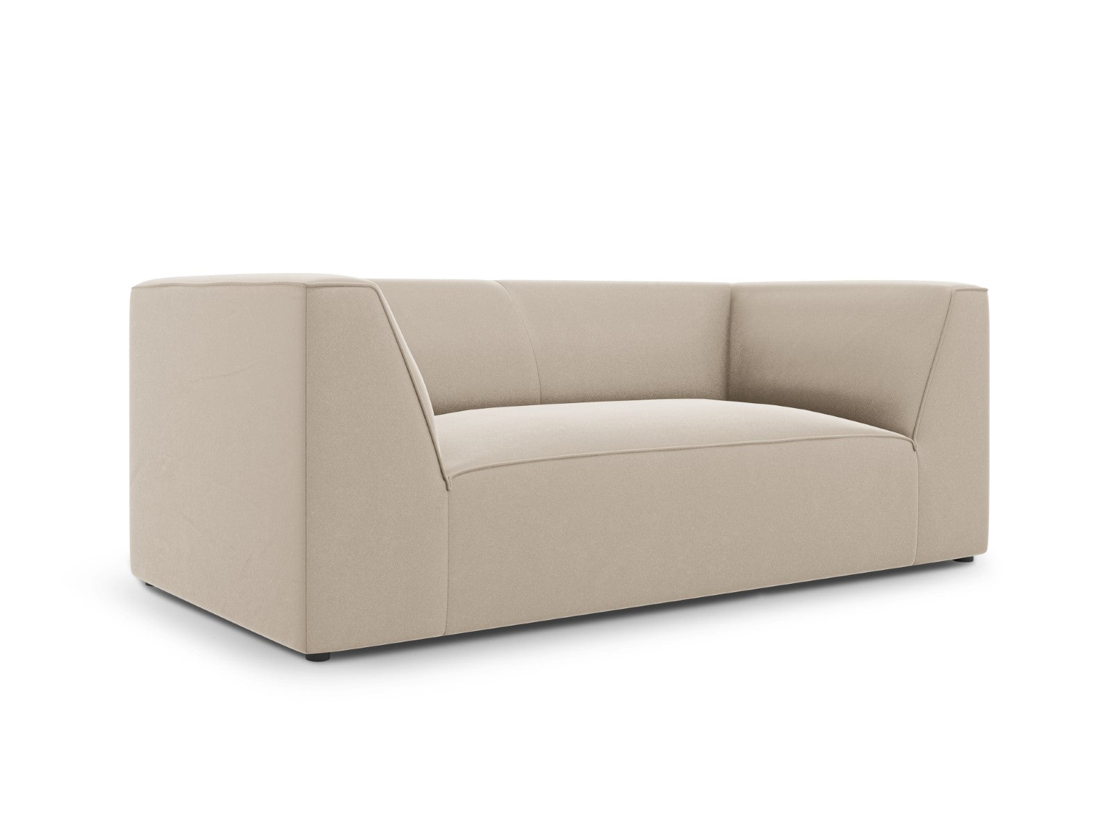 Sofa Ruby 2 Sitze, 174x93cm, Material: Samt