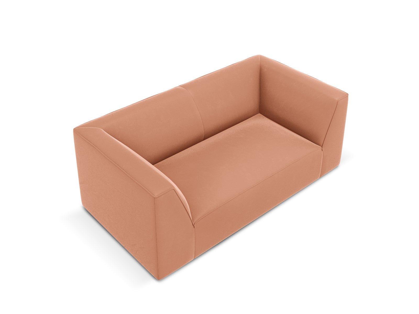 Sofa Ruby 2 Sitze, 174x93cm, Material: Samt