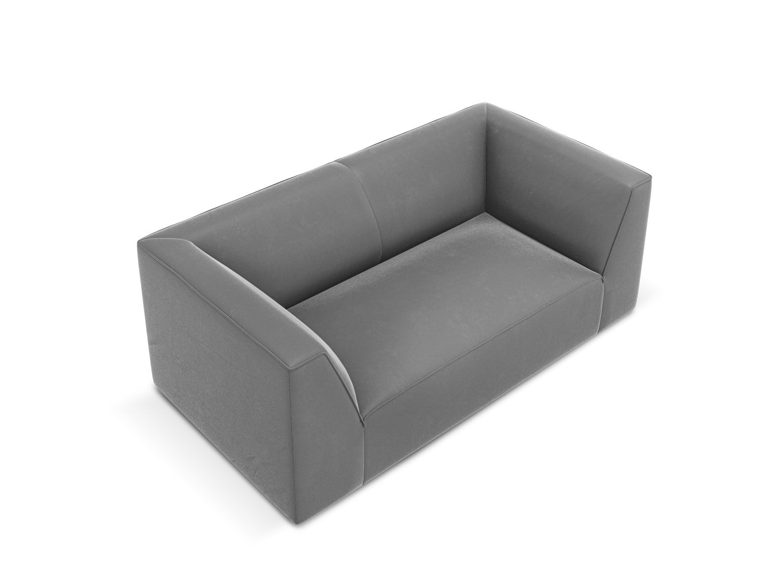 Sofa Ruby 2 Sitze, 174x93cm, Material: Samt