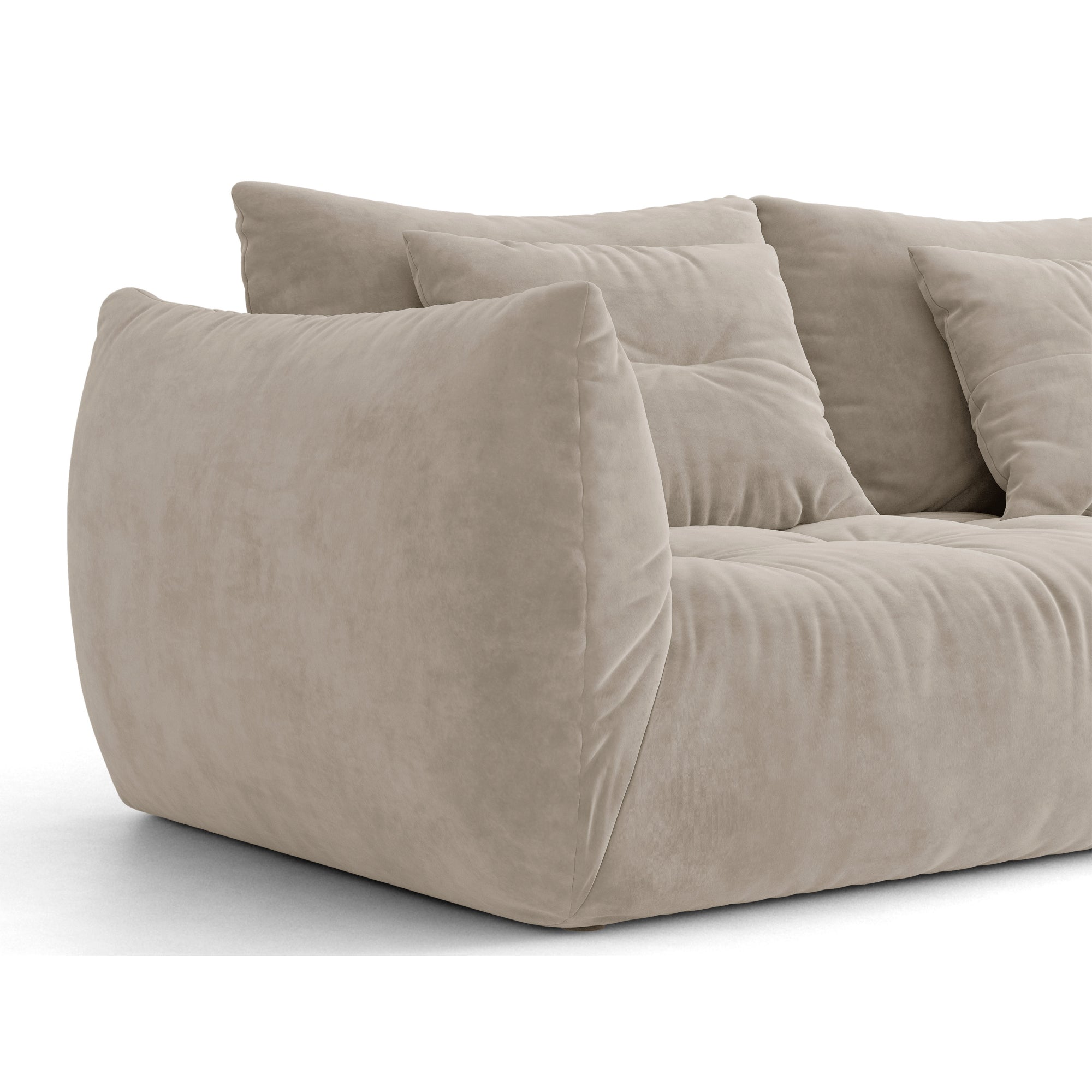 Sofa Bloom 250x108 cm, Material: Samt