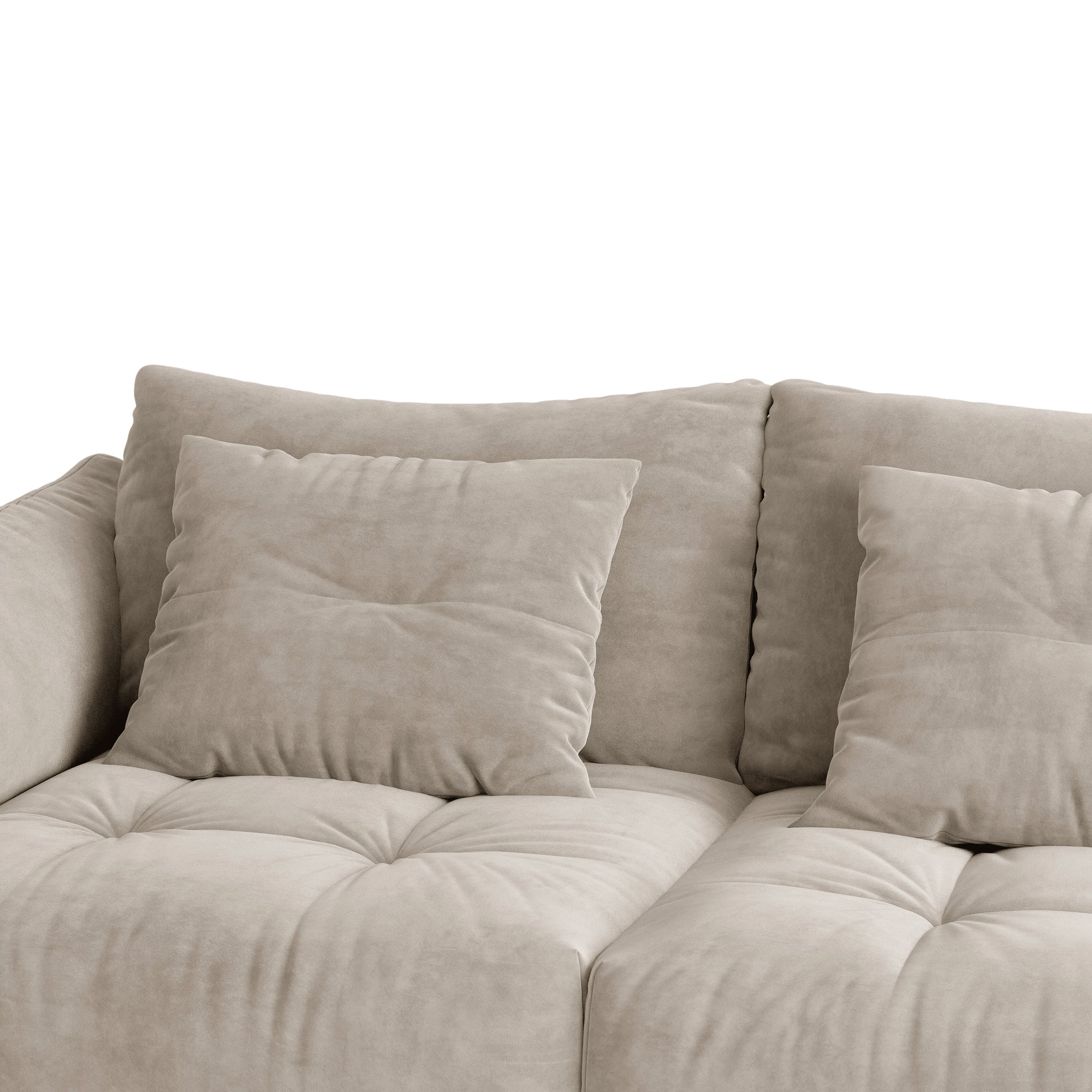 Sofa Bloom 250x108 cm, Material: Samt