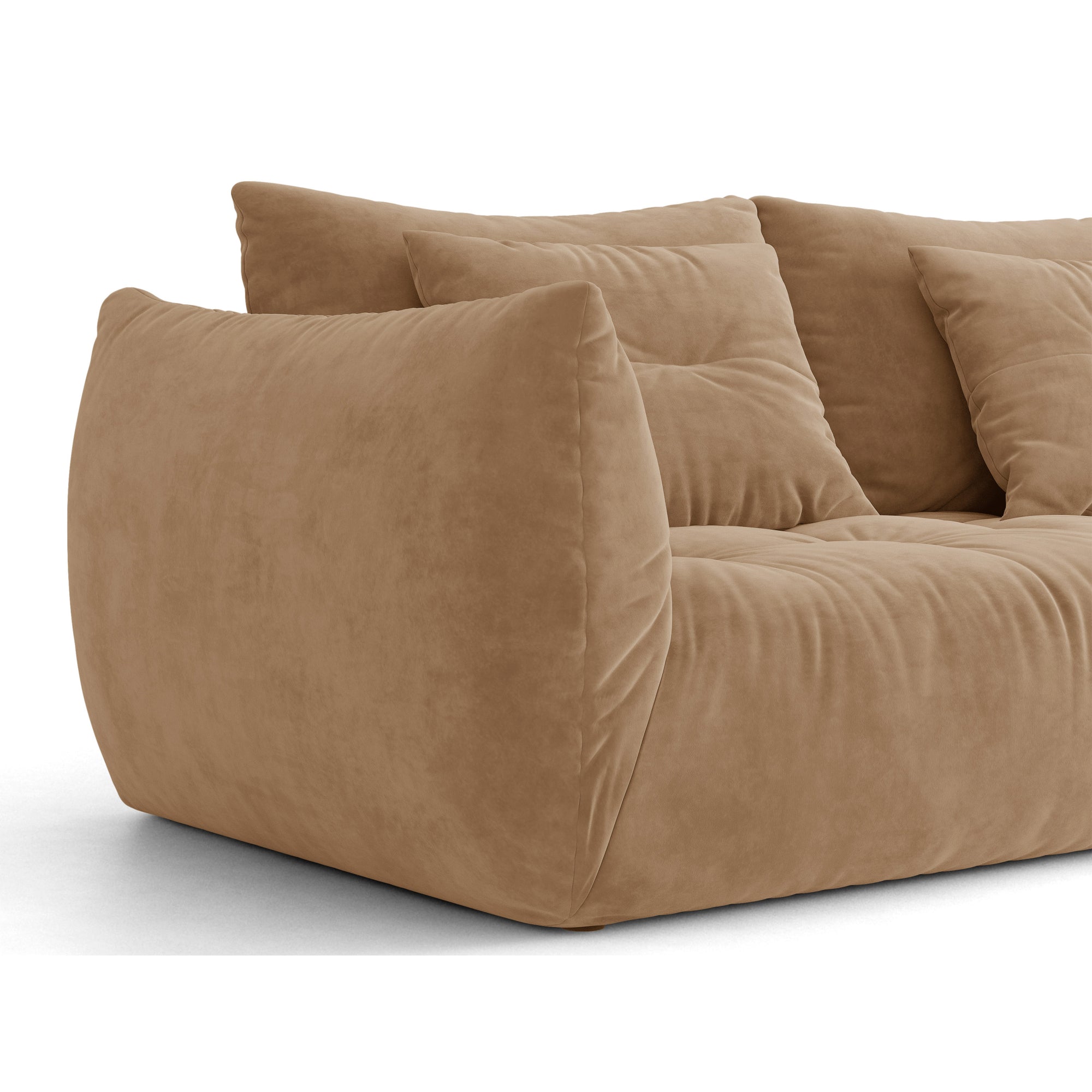 Sofa Bloom 250x108 cm, Material: Samt