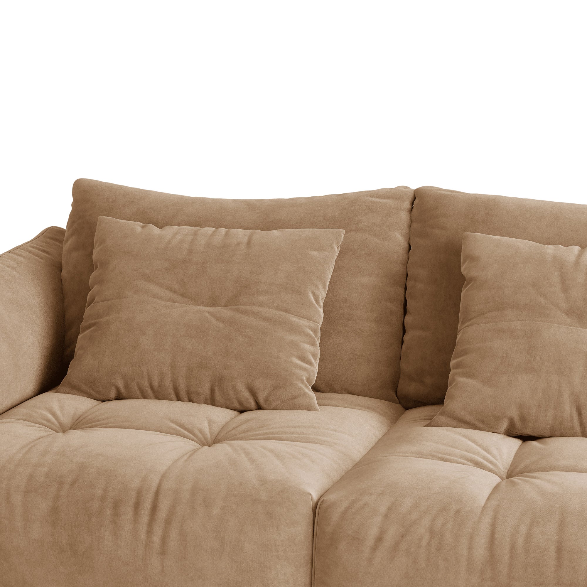 Sofa Bloom 250x108 cm, Material: Samt
