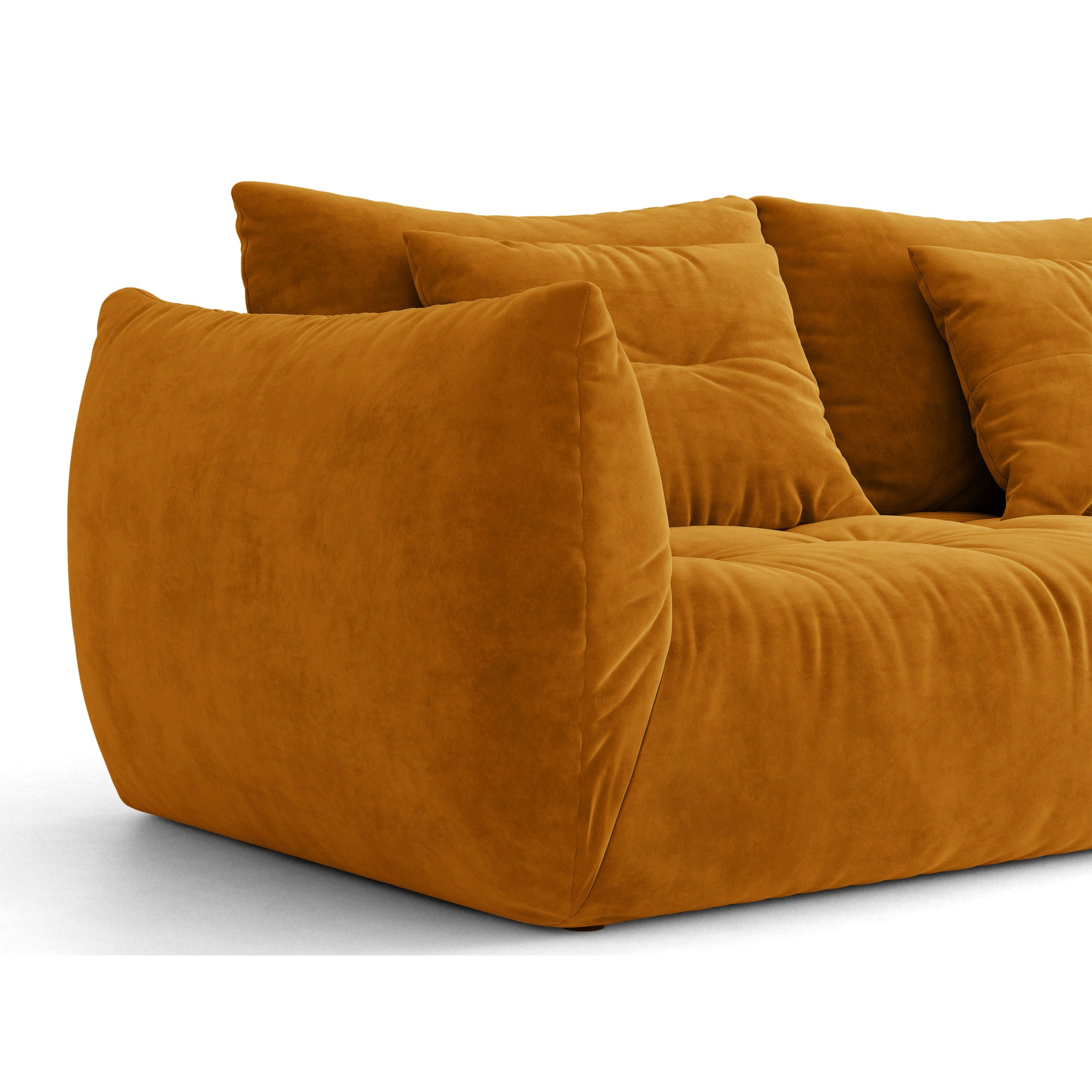 Sofa Bloom 250x108 cm, Material: Samt