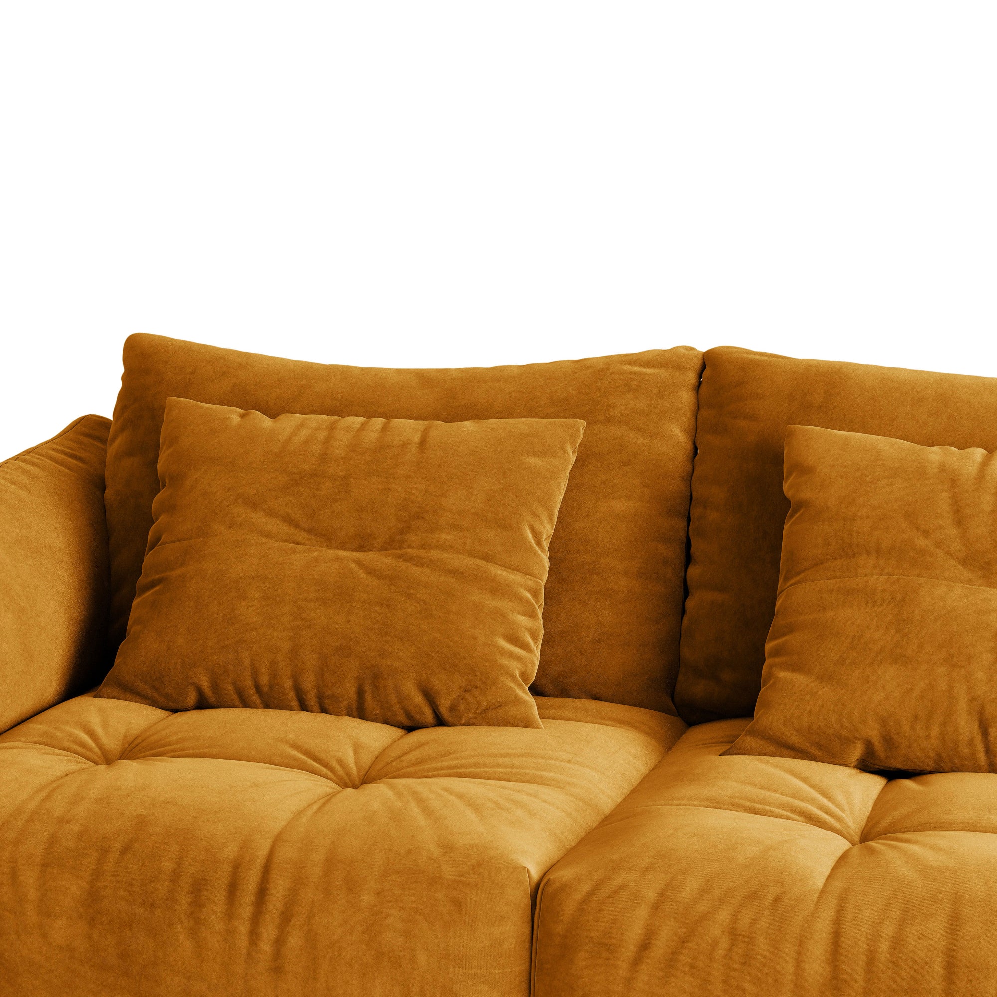 Sofa Bloom 250x108 cm, Material: Samt