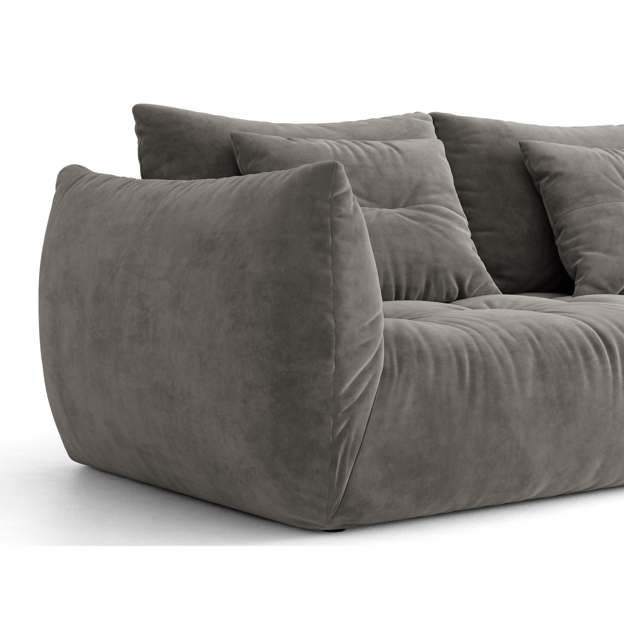 Sofa Bloom 250x108 cm, Material: Samt