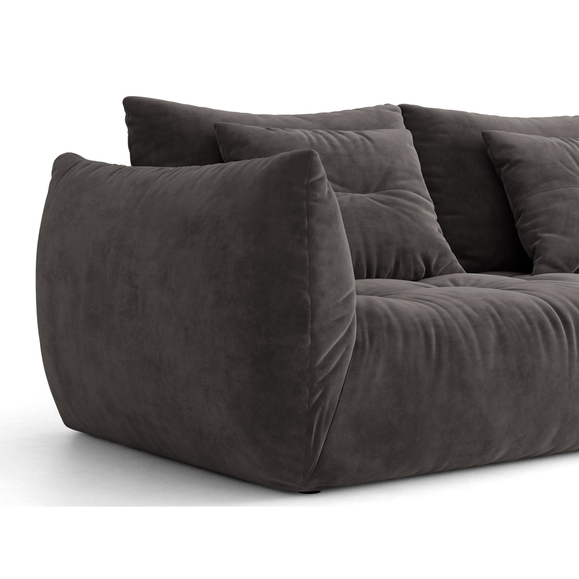 Sofa Bloom 250x108 cm, Material: Samt