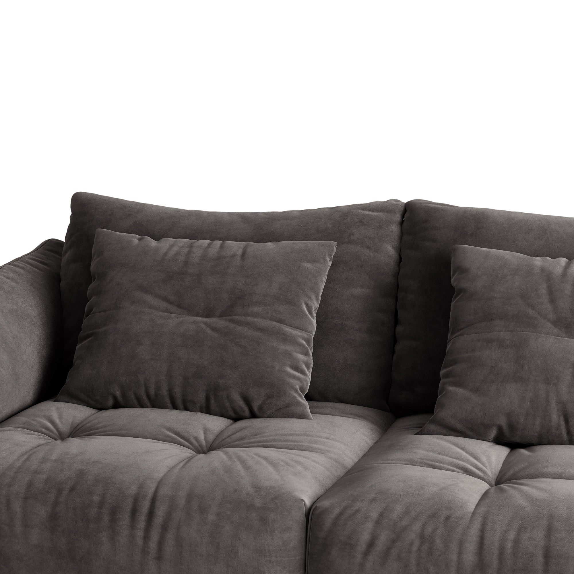 Sofa Bloom 250x108 cm, Material: Samt