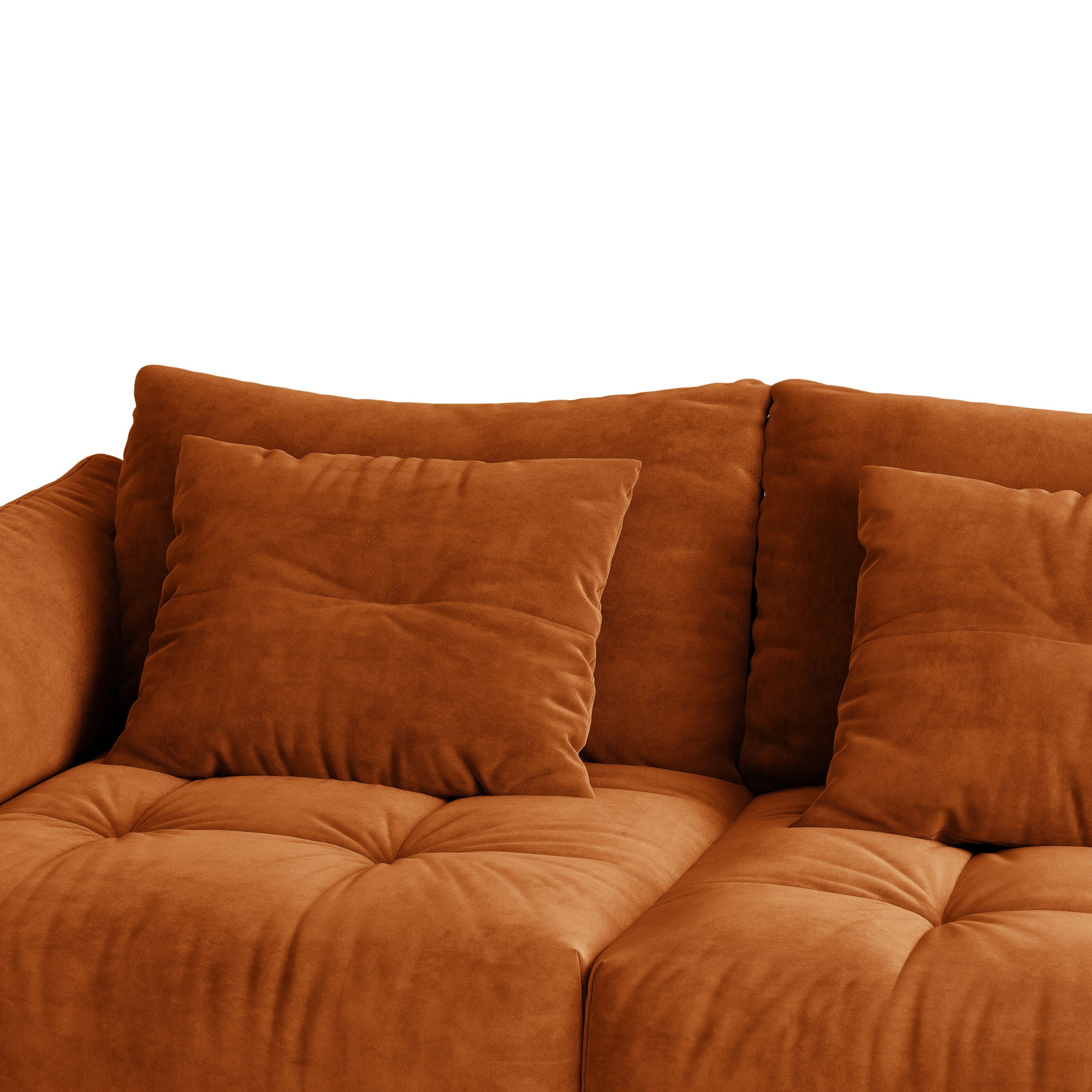 Sofa Bloom 250x108 cm, Material: Samt