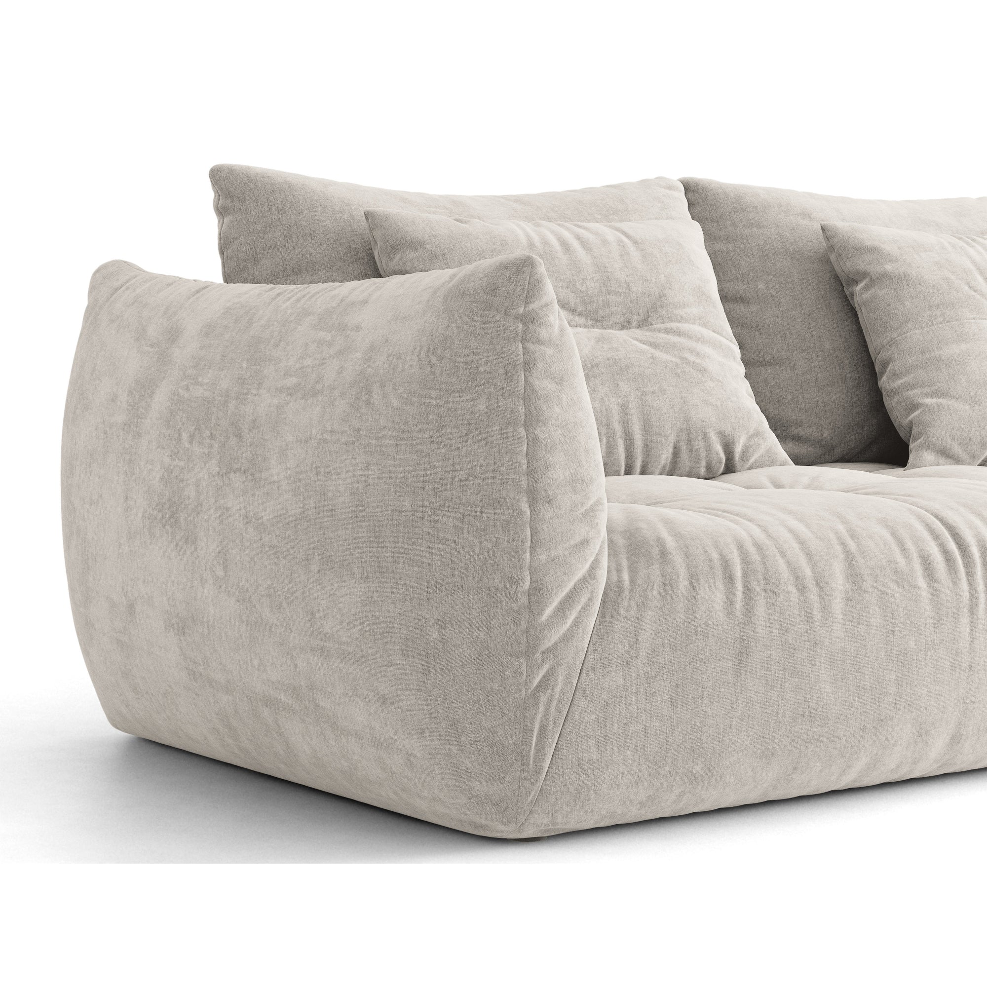 Sofa Bloom 250x108 cm, Material: Strukturstoff