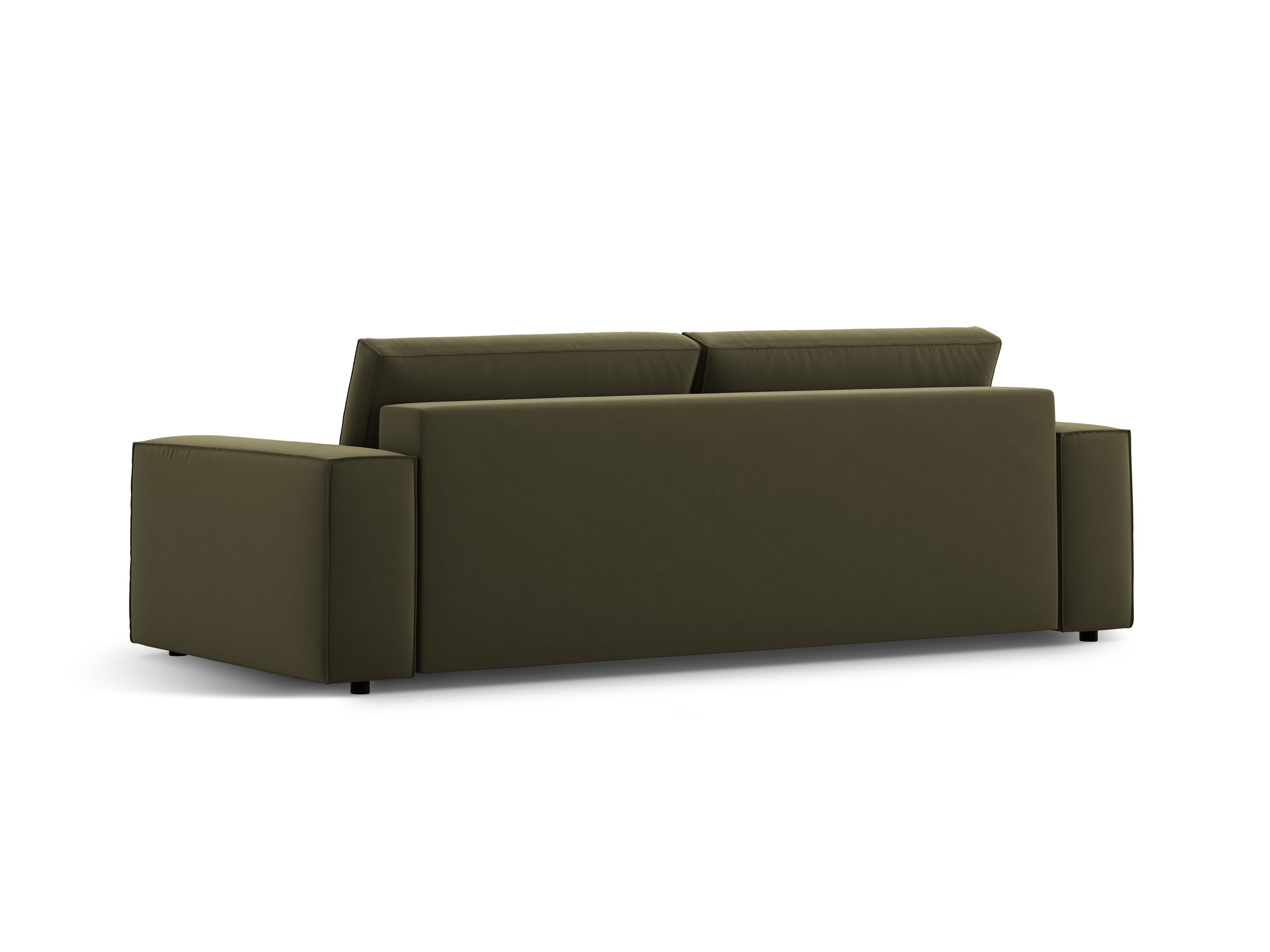 Jodie Sofa zum Ausziehen 247x107cm, Material: Samt