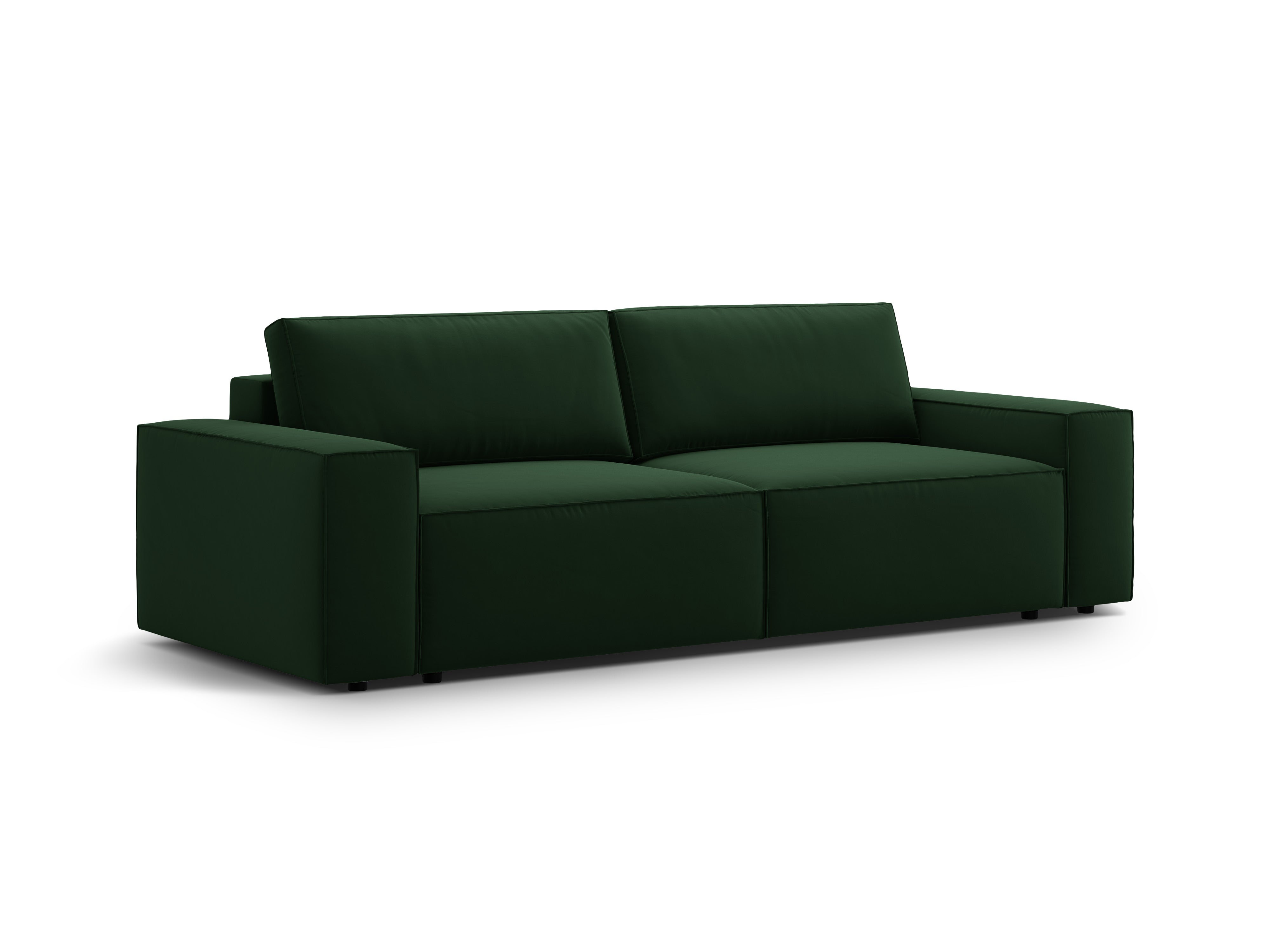 Jodie Sofa zum Ausziehen 247x107cm, Material: Samt