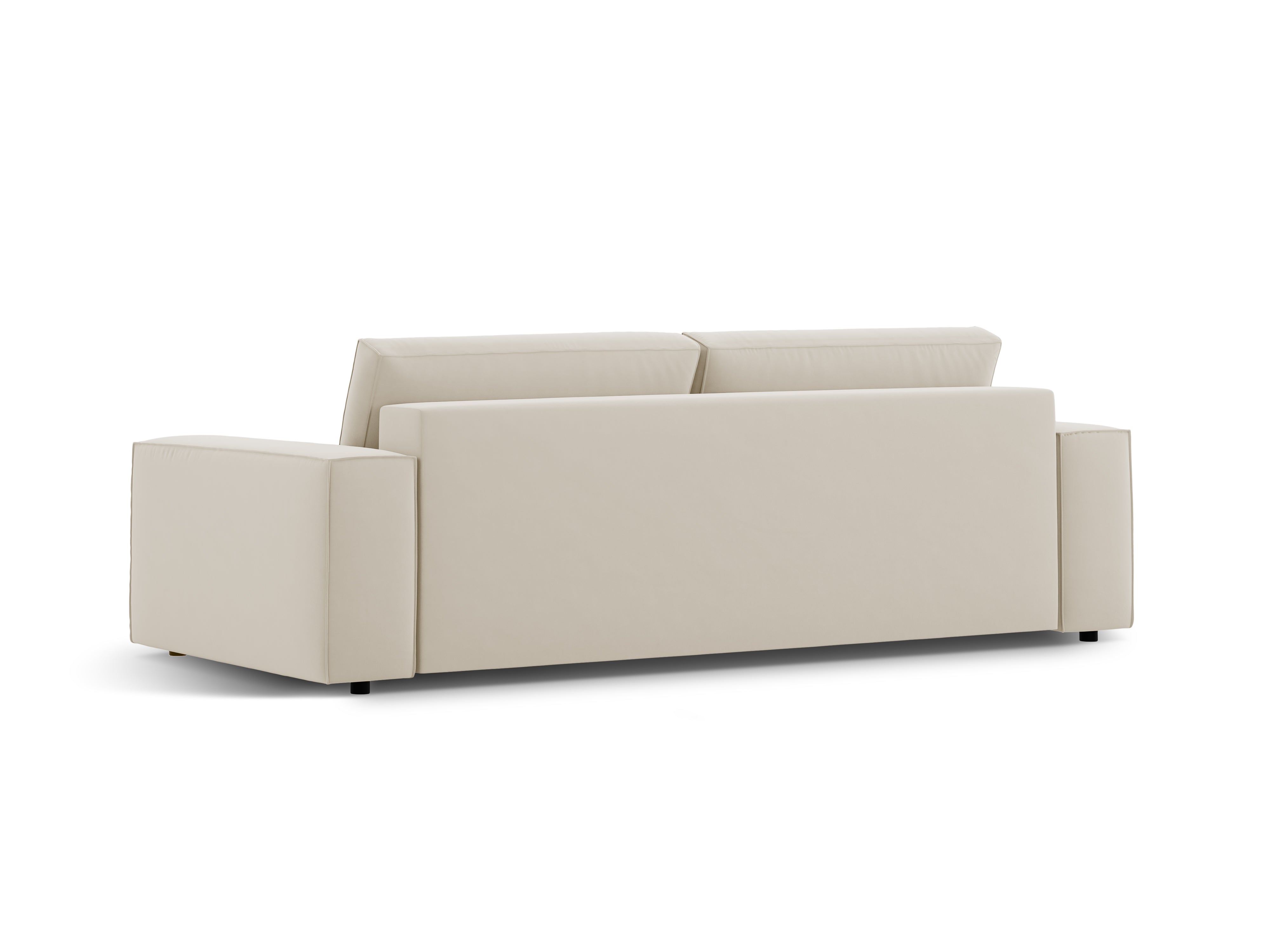 Jodie Sofa zum Ausziehen 247x107cm, Material: Samt