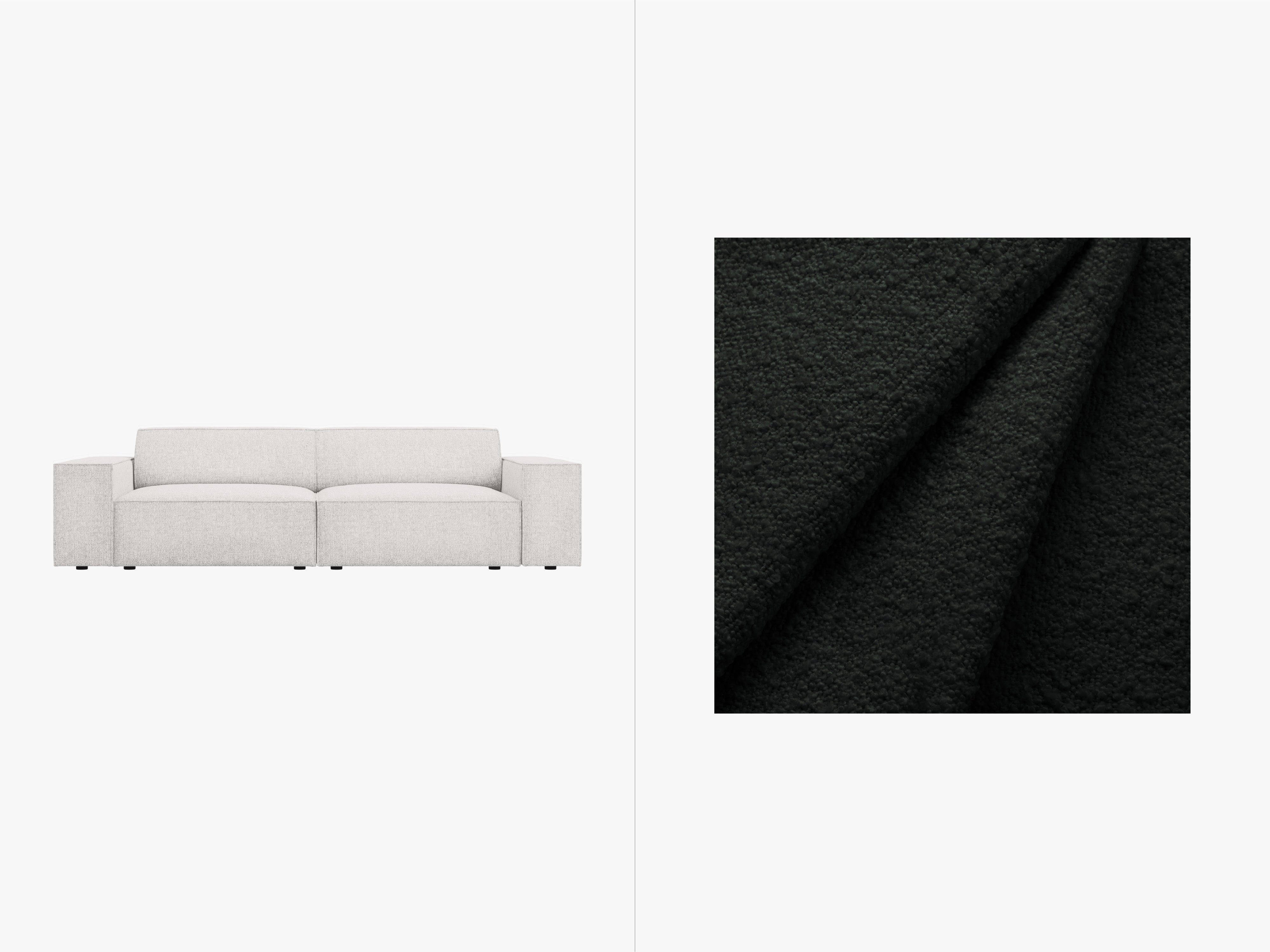 Jodie Sofa 204x99cm, Material: Bouclé