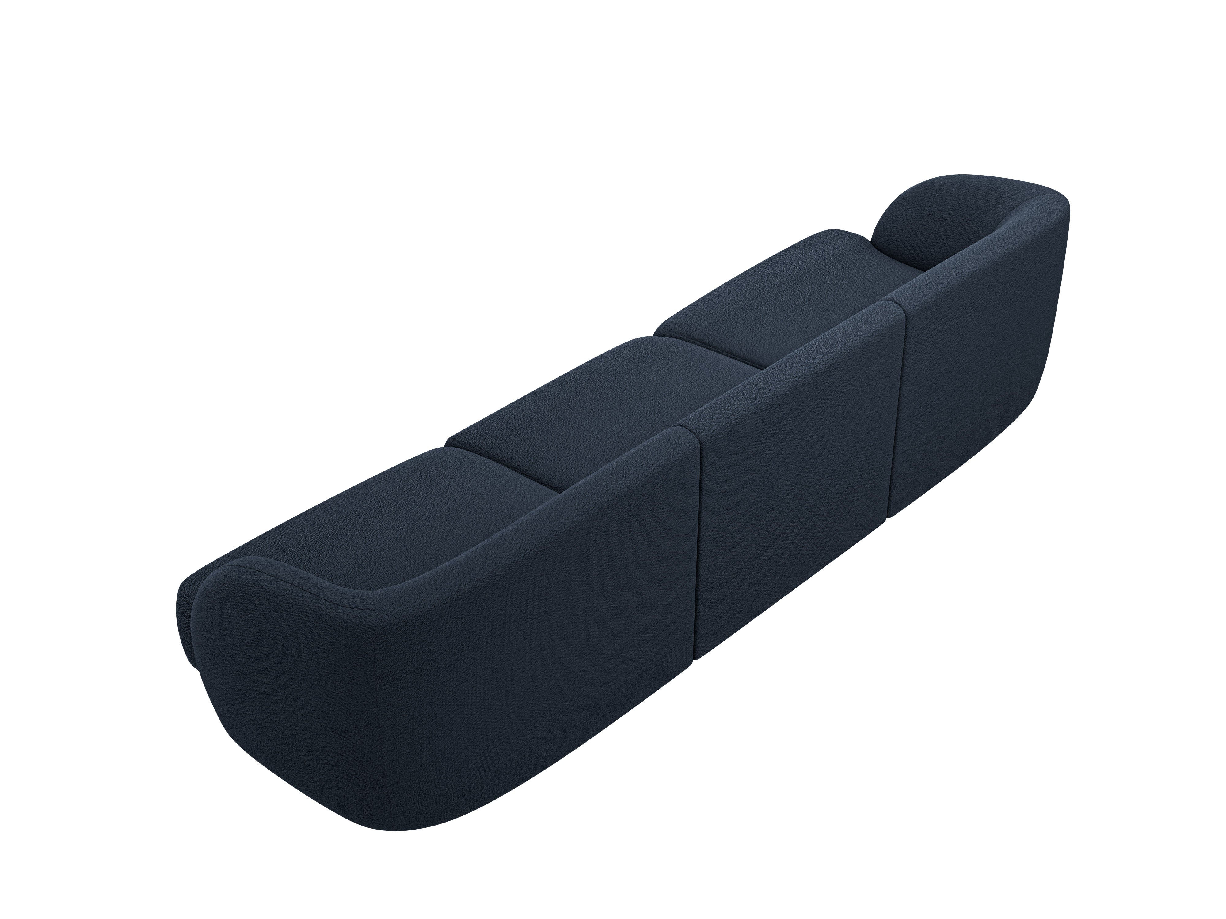 Sofa Miley 255x90cm, Material: Bouclé