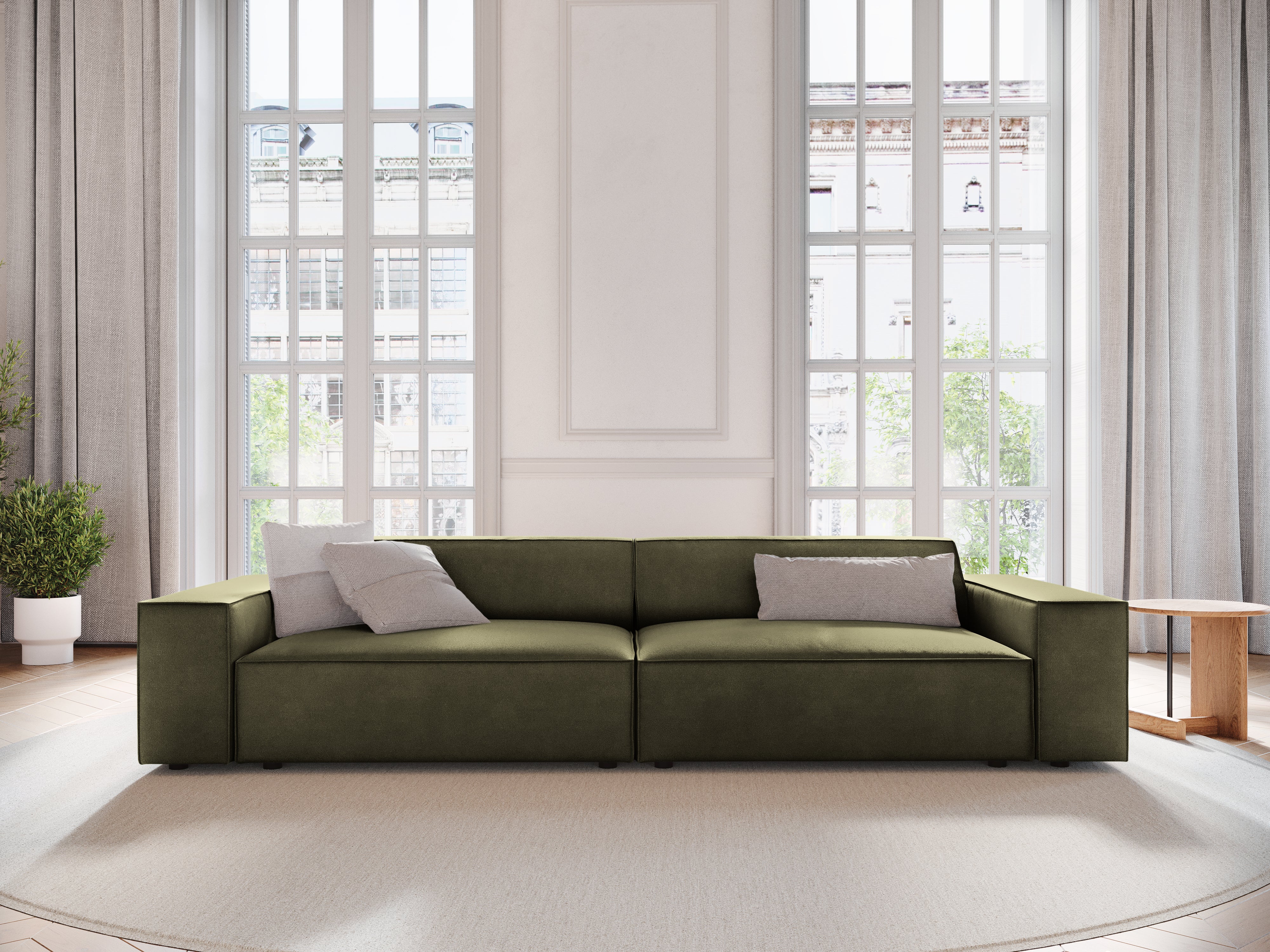 Jodie Sofa 204x99cm, Material: Samt
