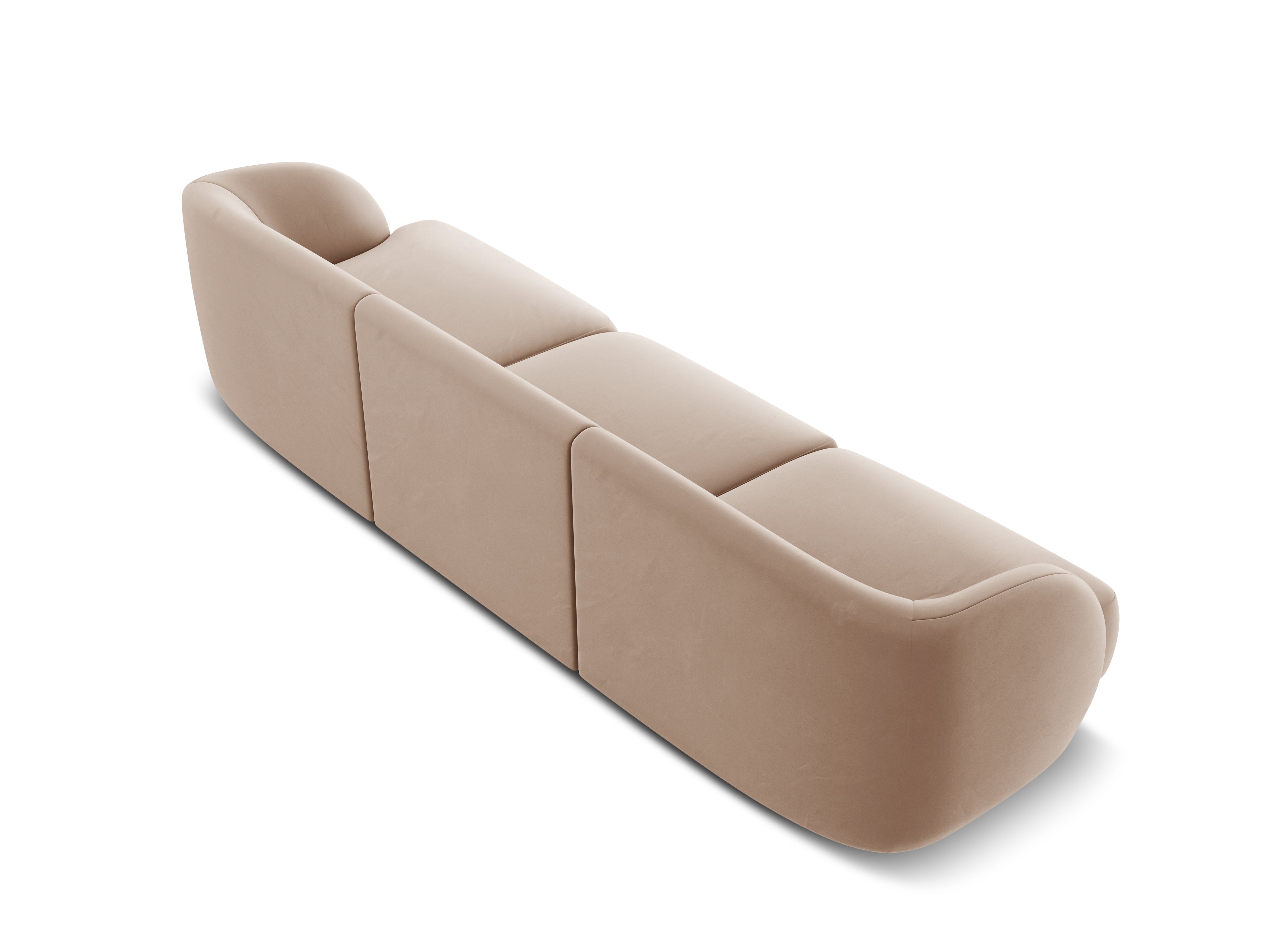 Sofa Miley 255x90cm, Material: Samt