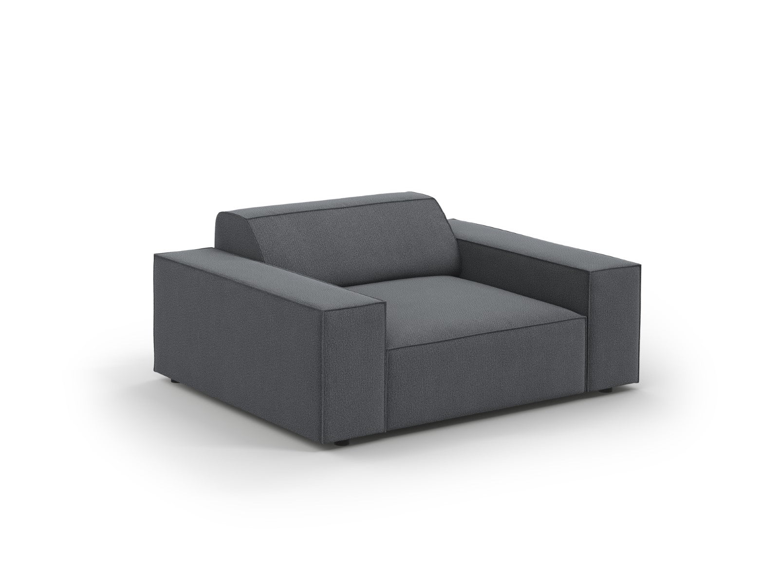 Jodie Sessel 124x102cm, Material: Strukturstoff