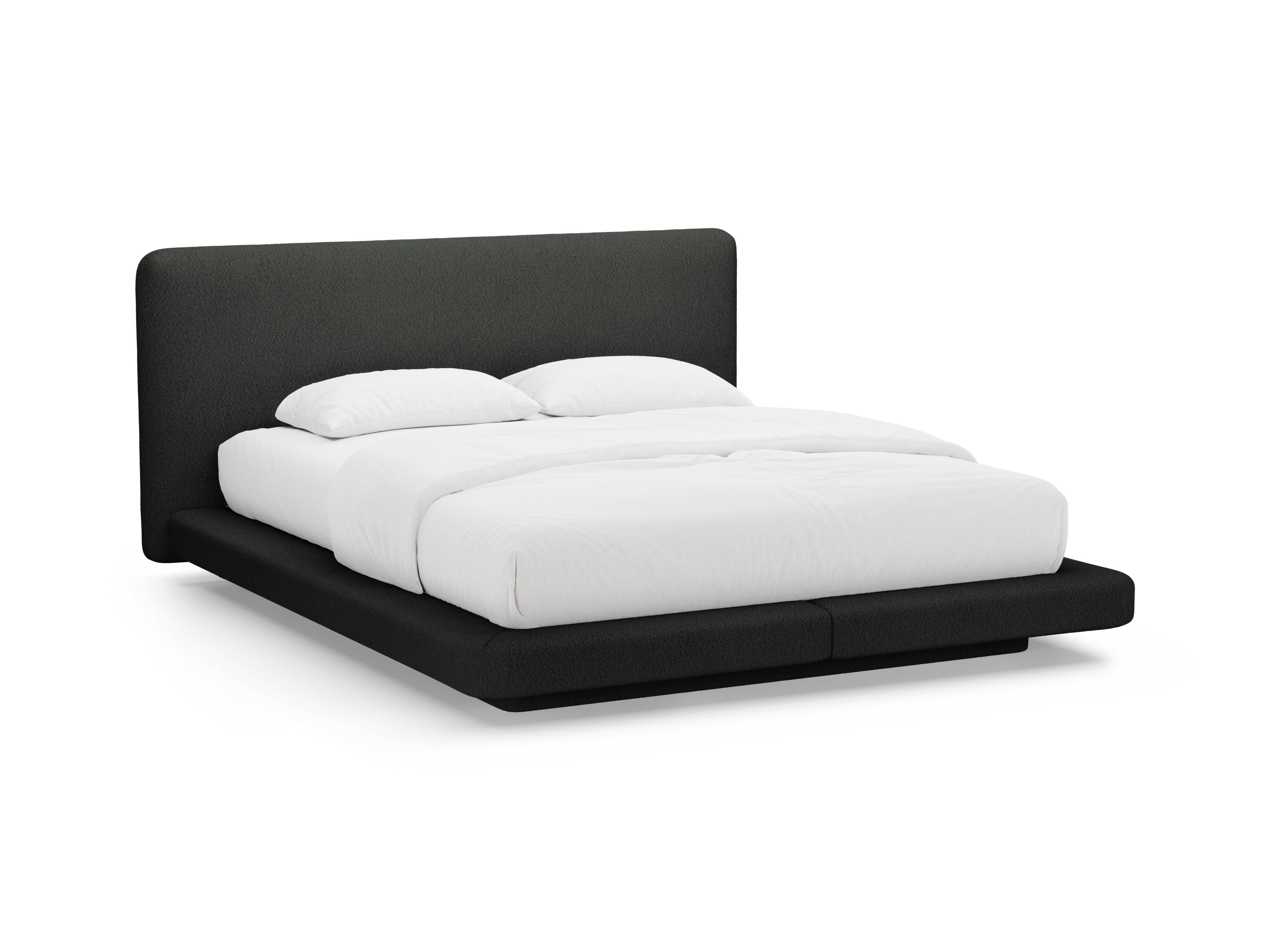 Bett Linea, Material: Bouclé