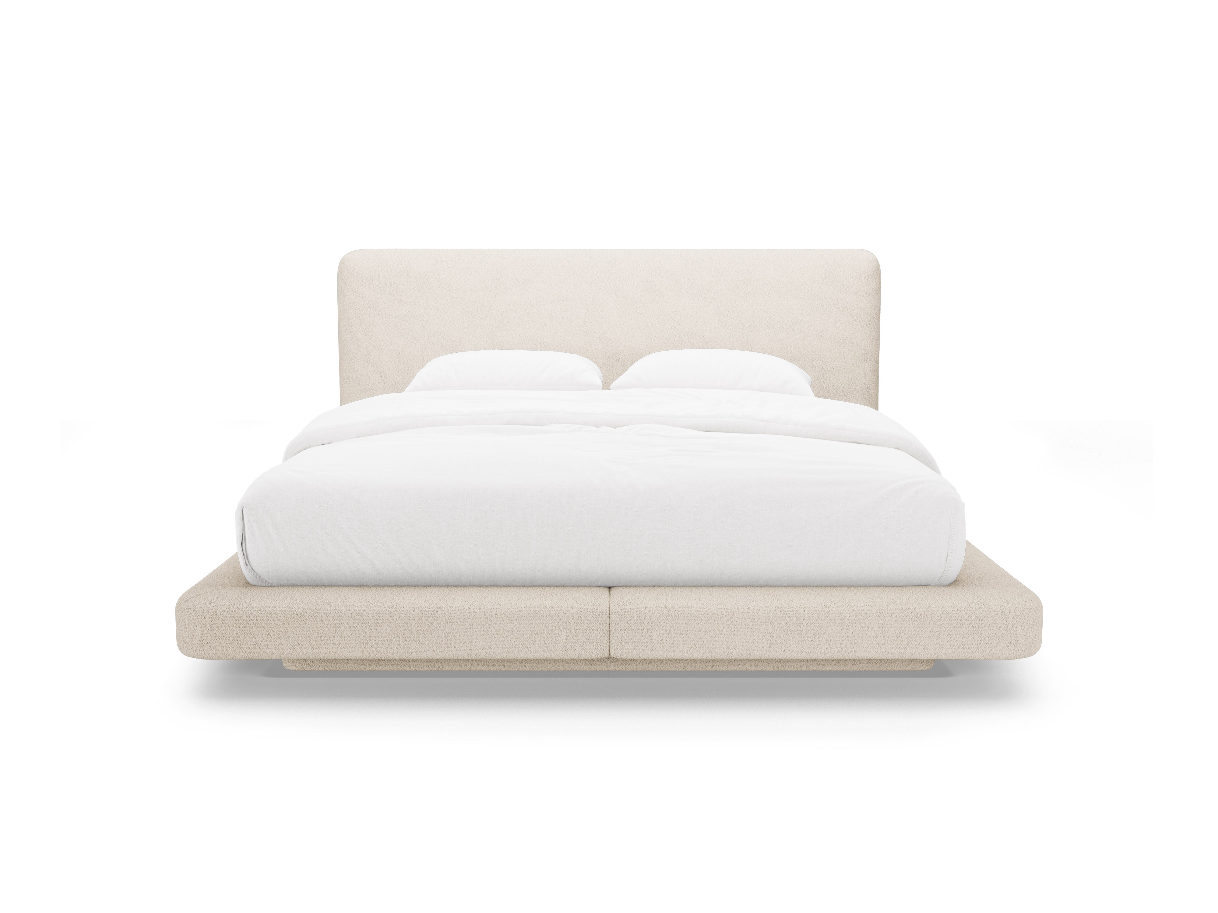 Bett Linea, Material: Bouclé