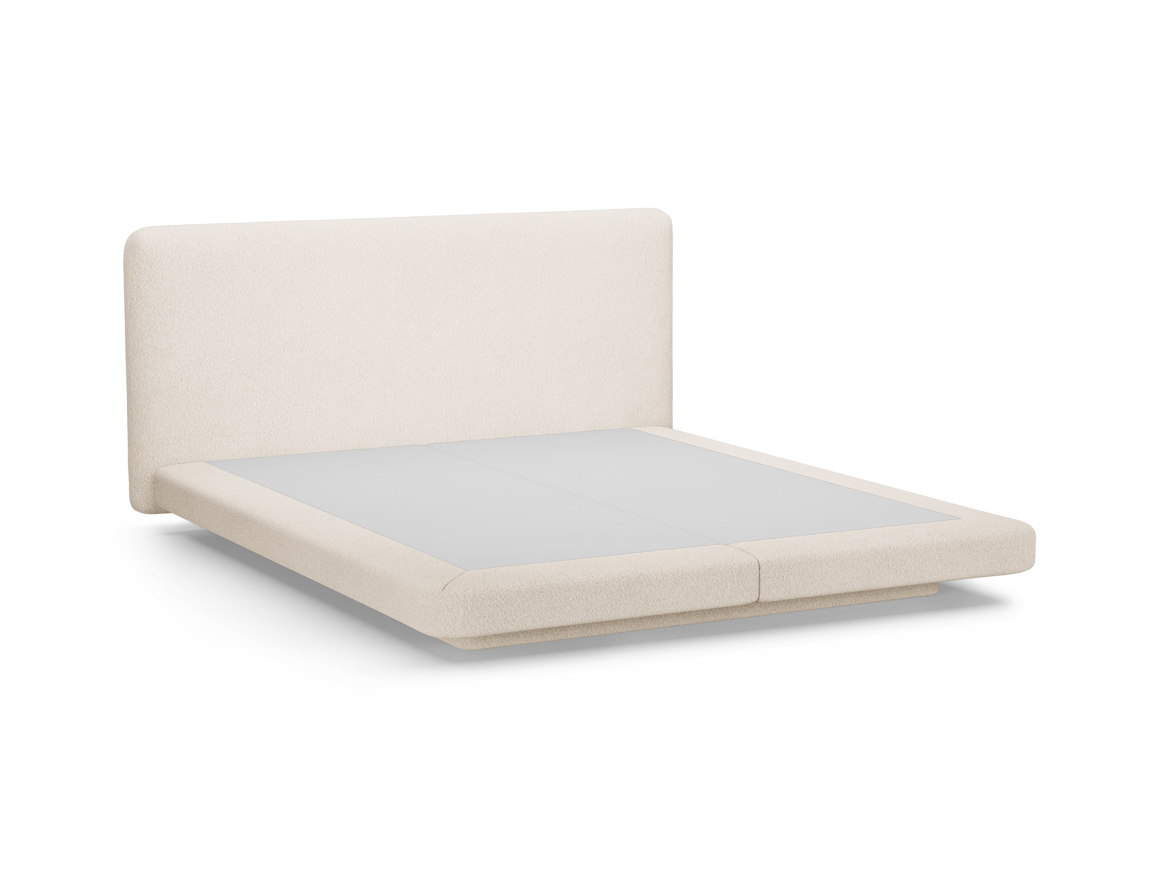 Bett Linea, Material: Bouclé