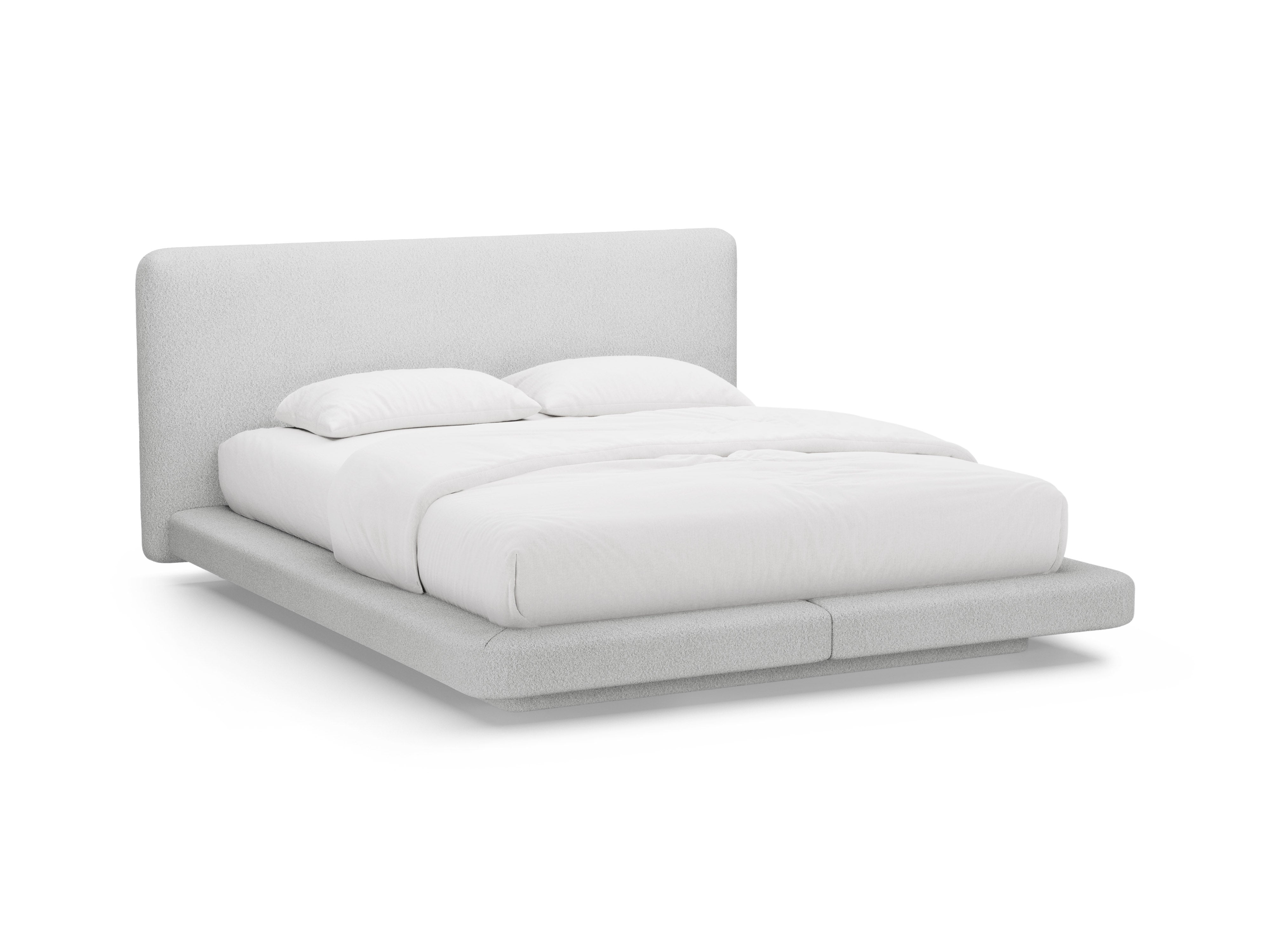 Bett Linea, Material: Bouclé