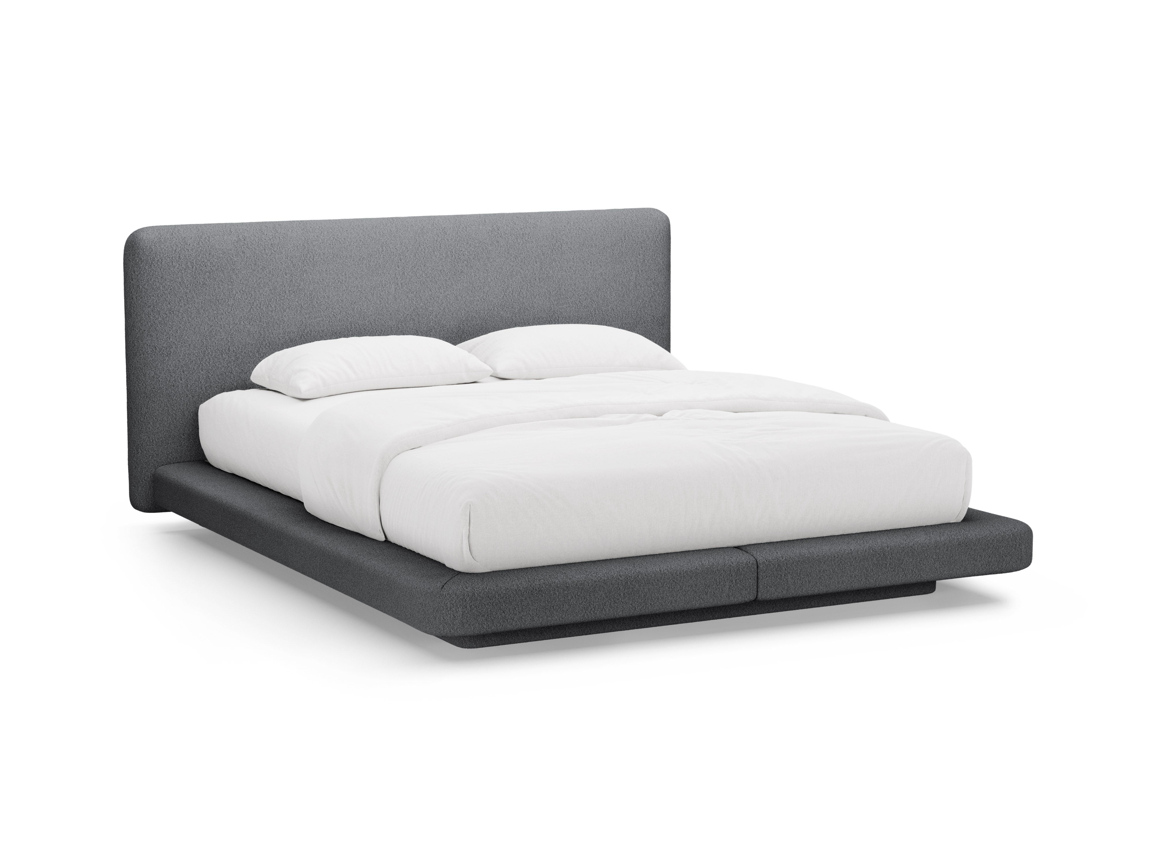 Bett Linea, Material: Bouclé