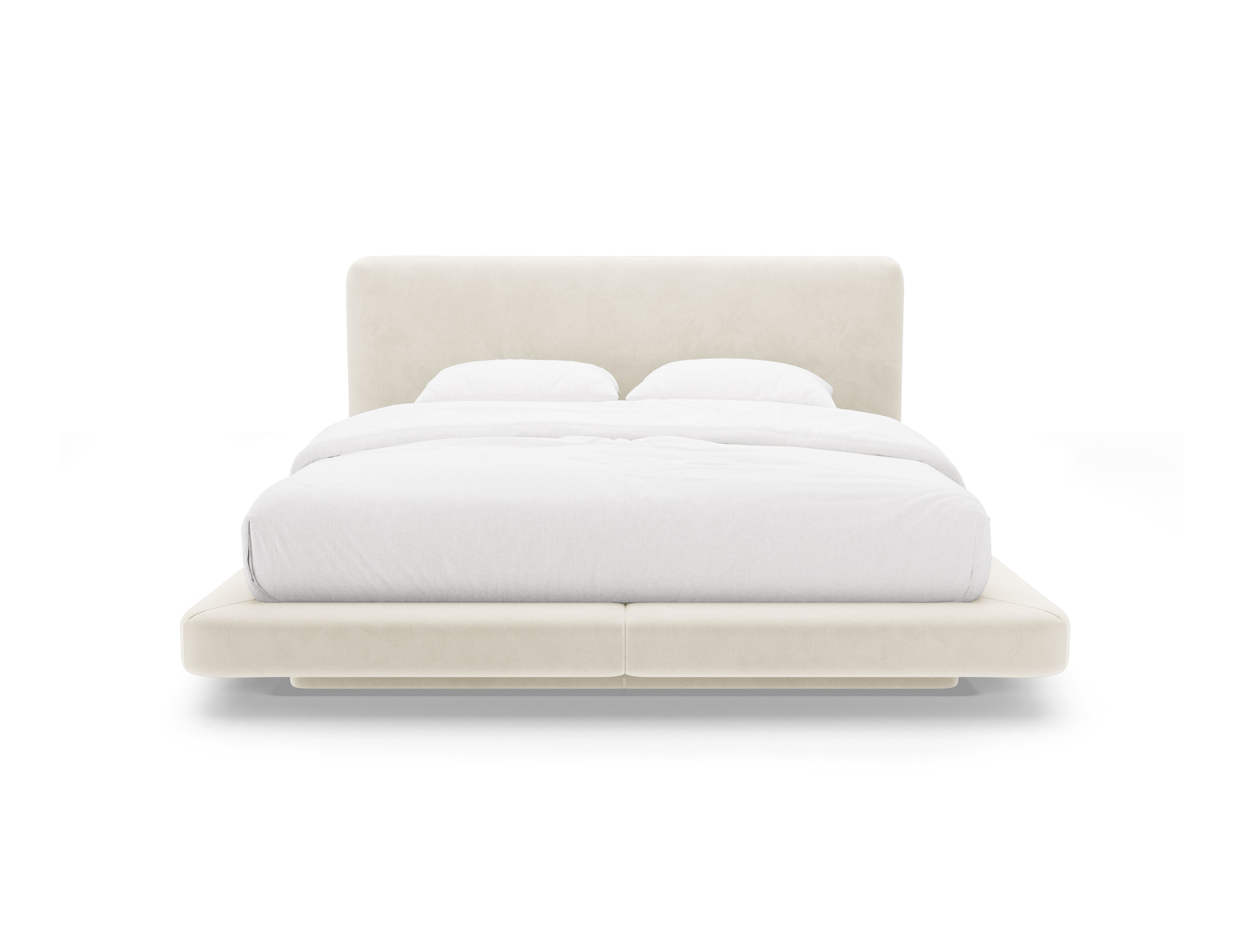 Bett Linea, Material: Samt