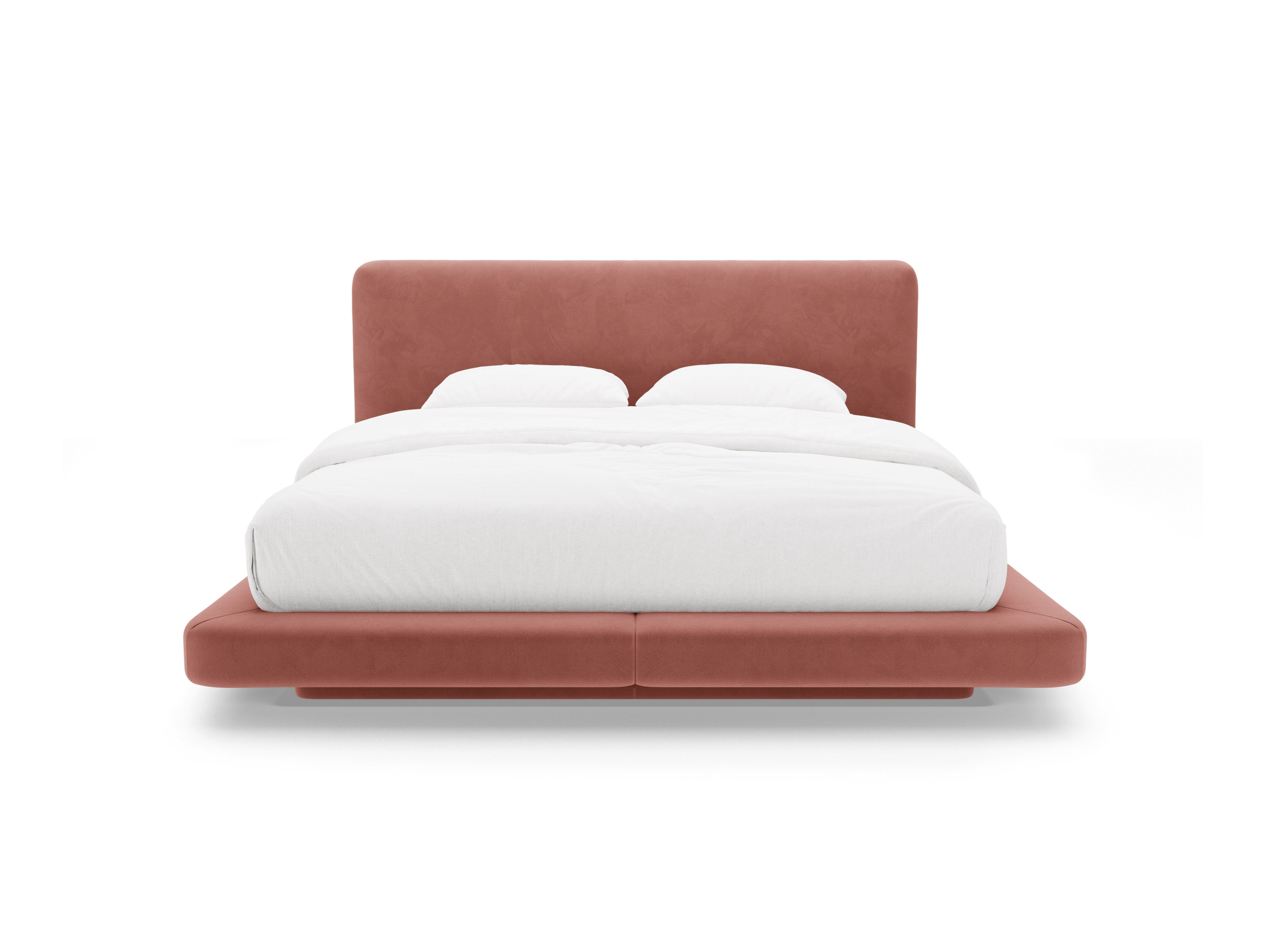 Bett Linea, Material: Samt