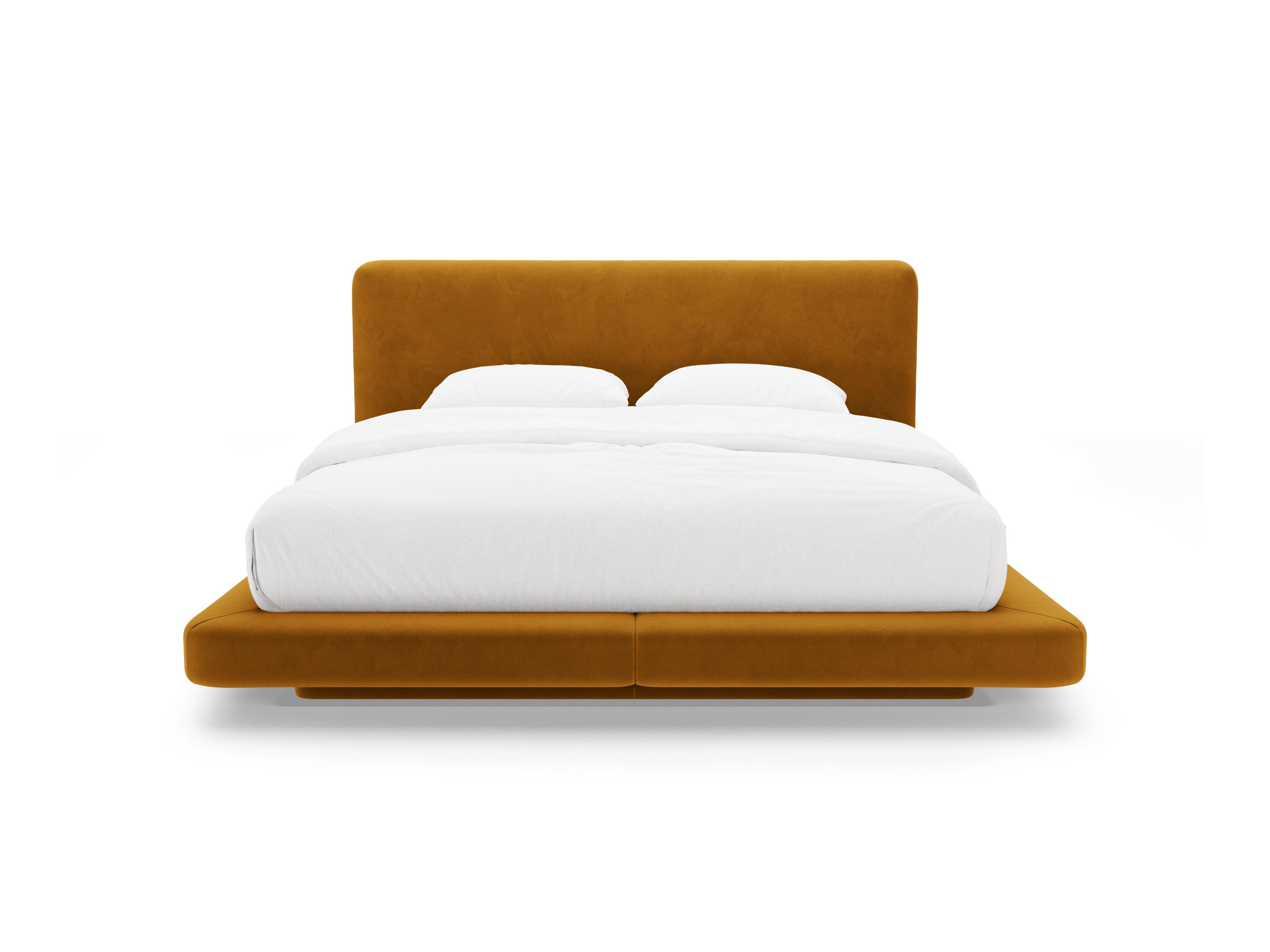 Bett Linea, Material: Samt