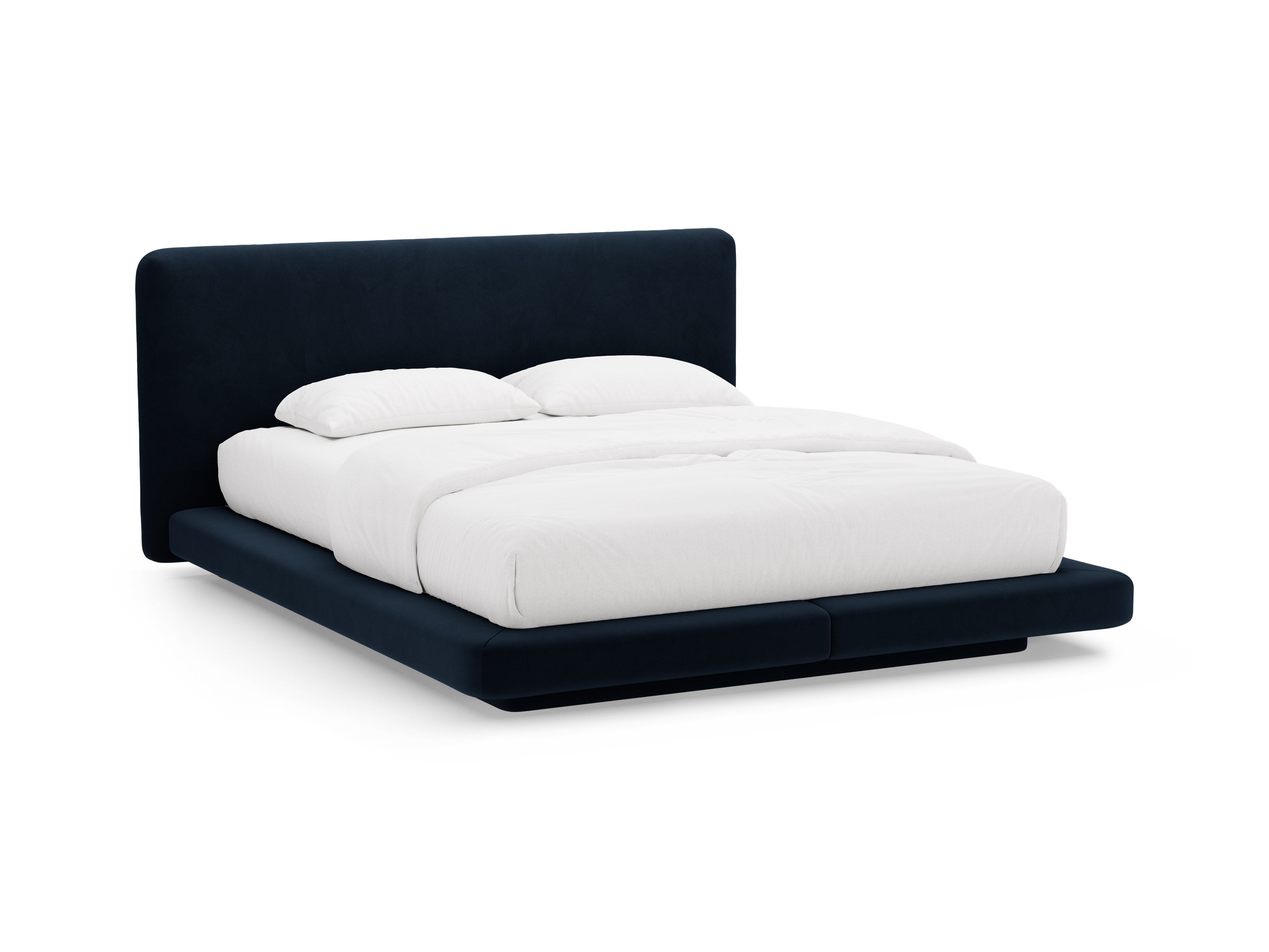 Bett Linea, Material: Samt