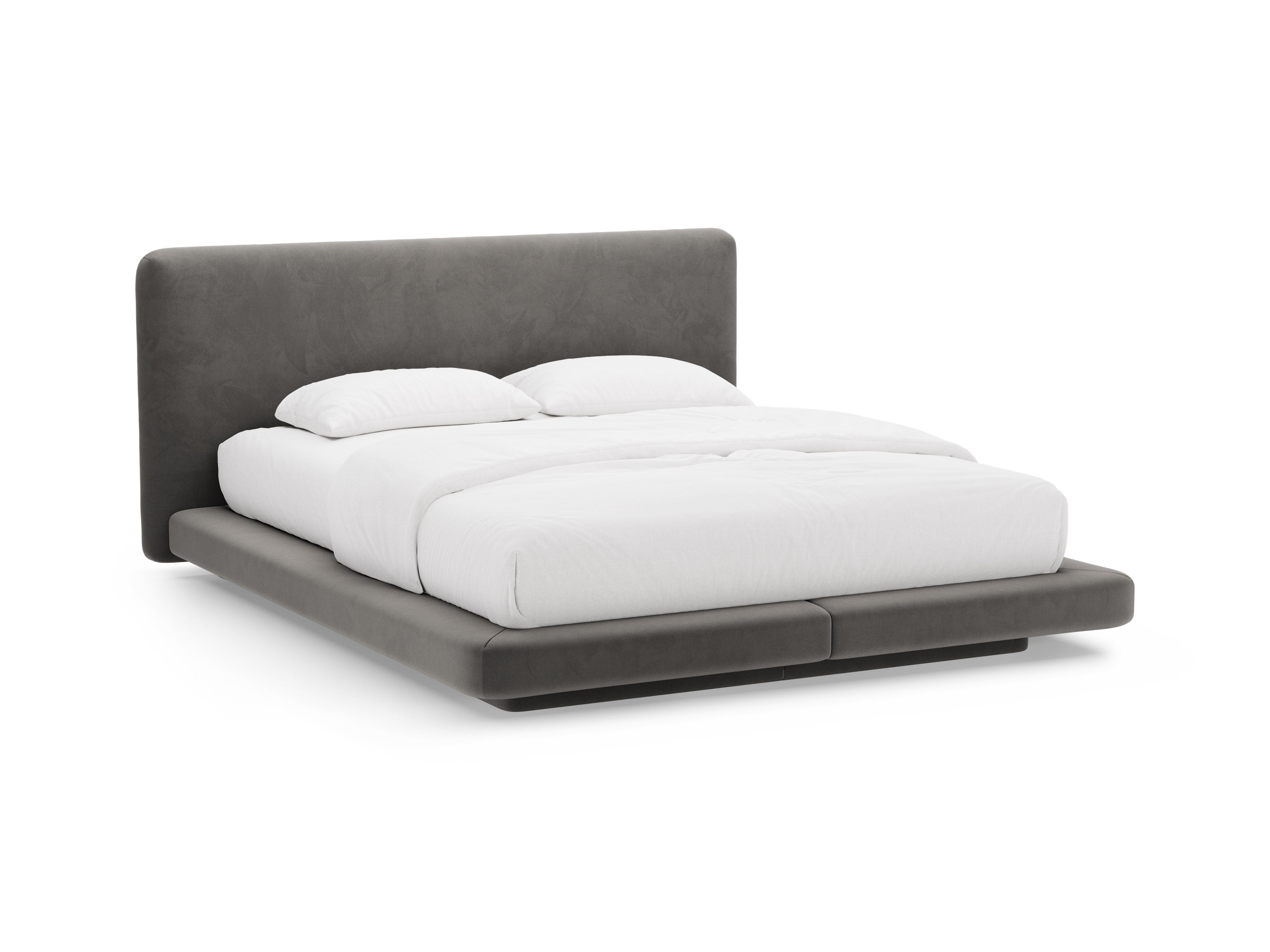 Bett Linea, Material: Samt