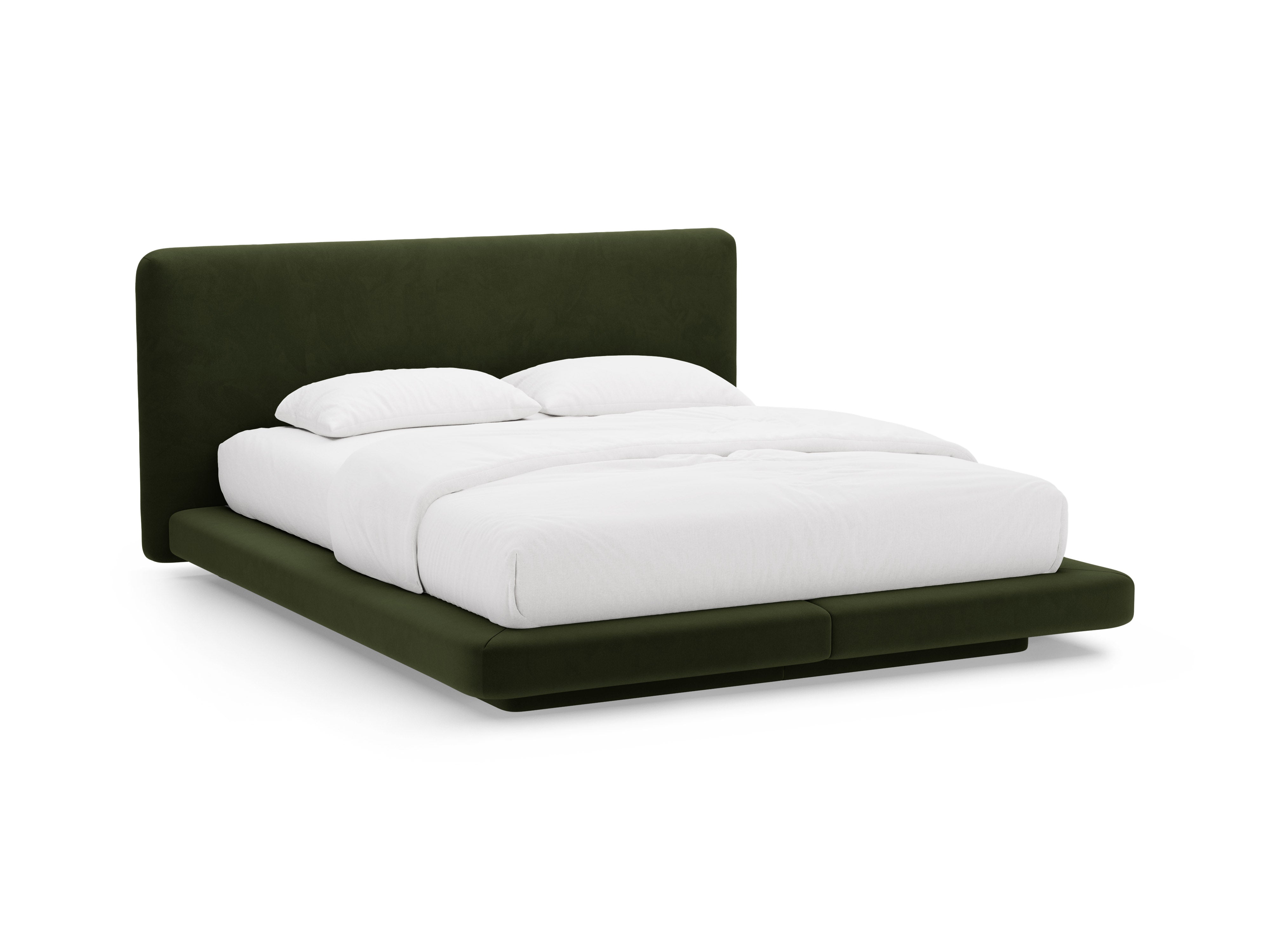 Bett Linea, Material: Samt