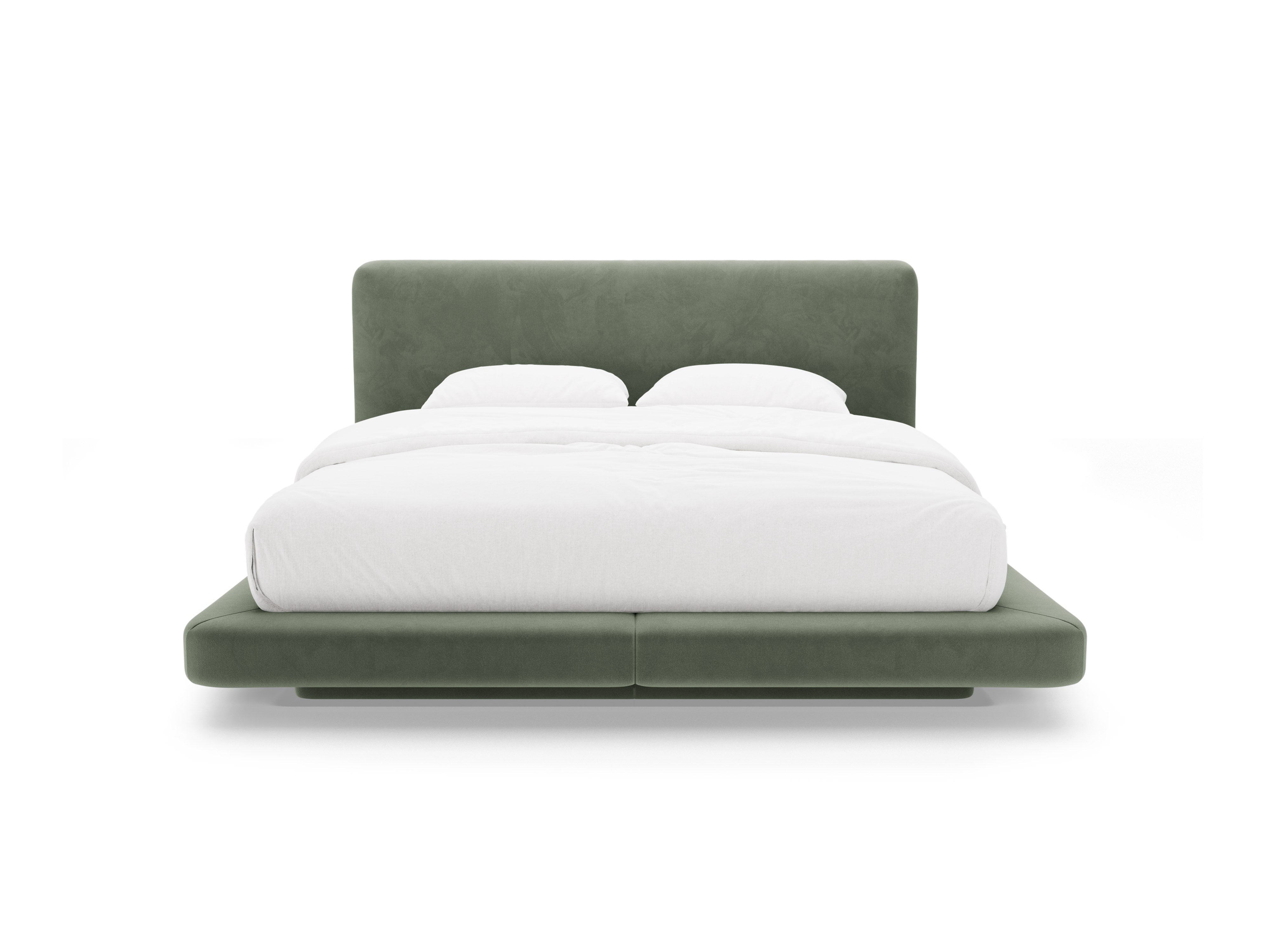 Bett Linea, Material: Samt