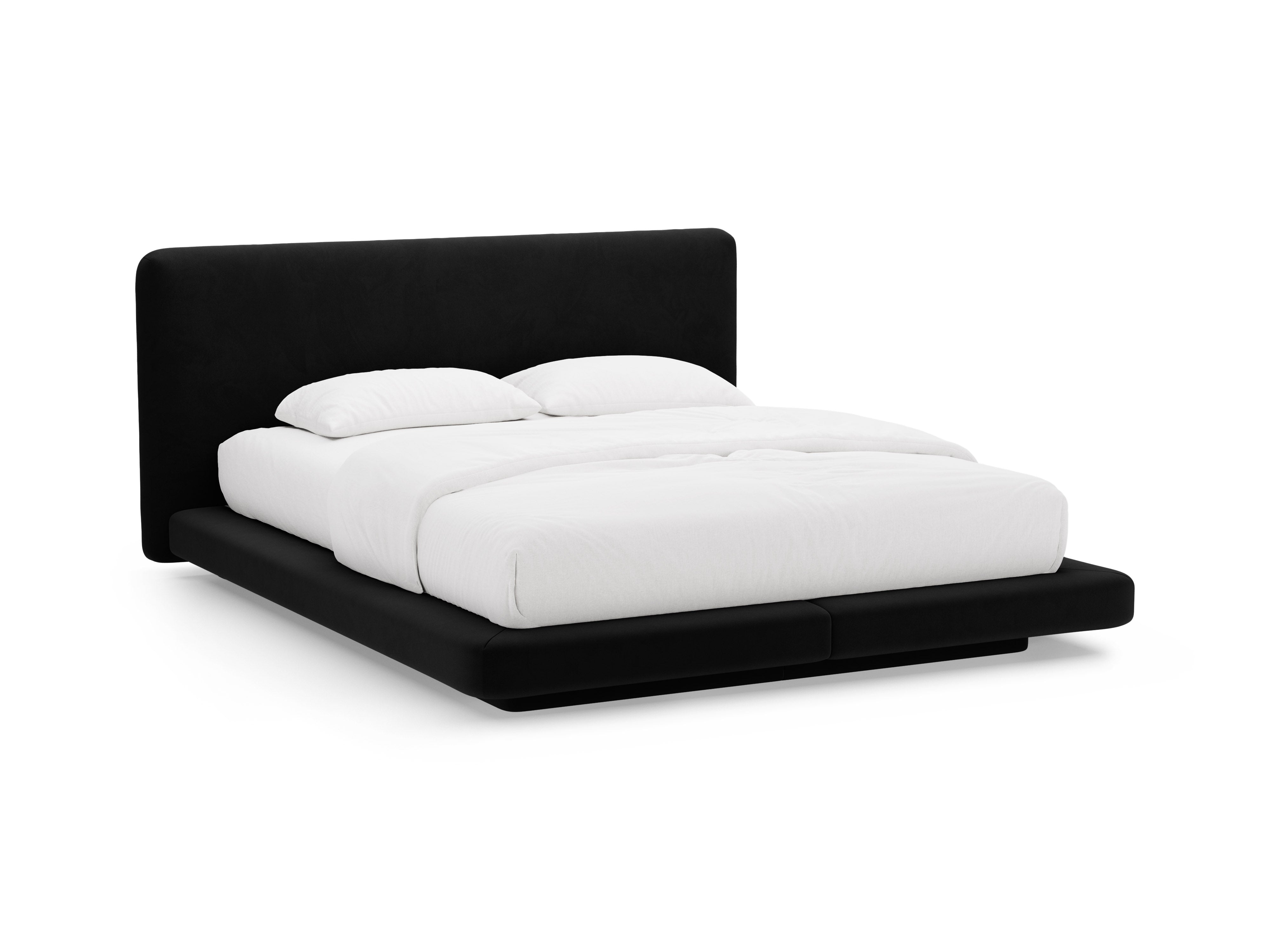Bett Linea, Material: Samt