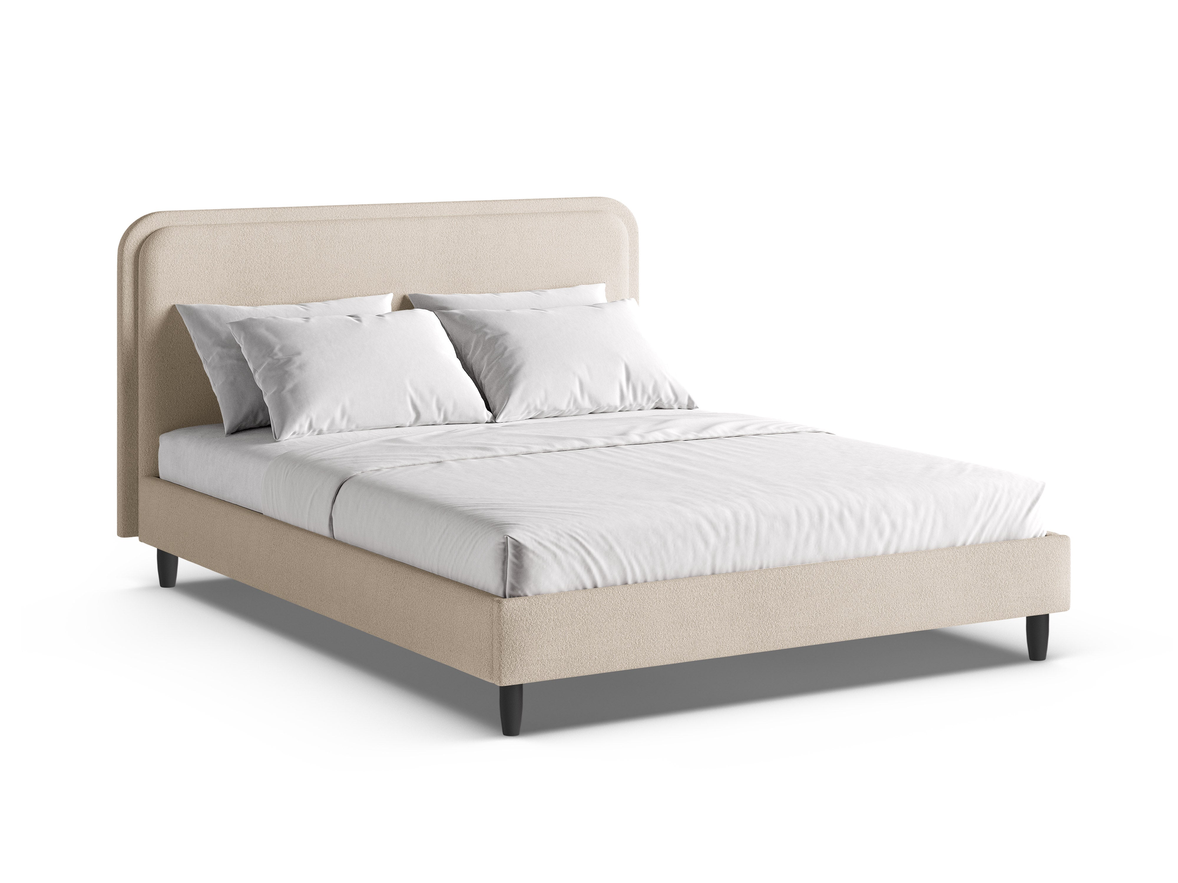 Bett Aveline, Material: Bouclé