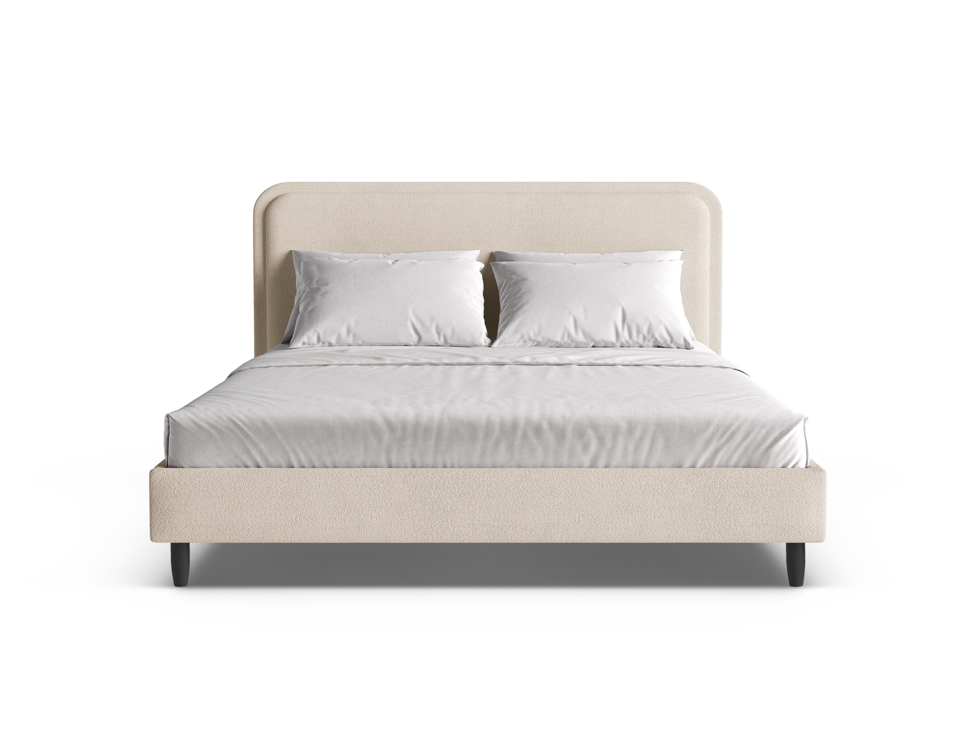 Bett Aveline, Material: Bouclé