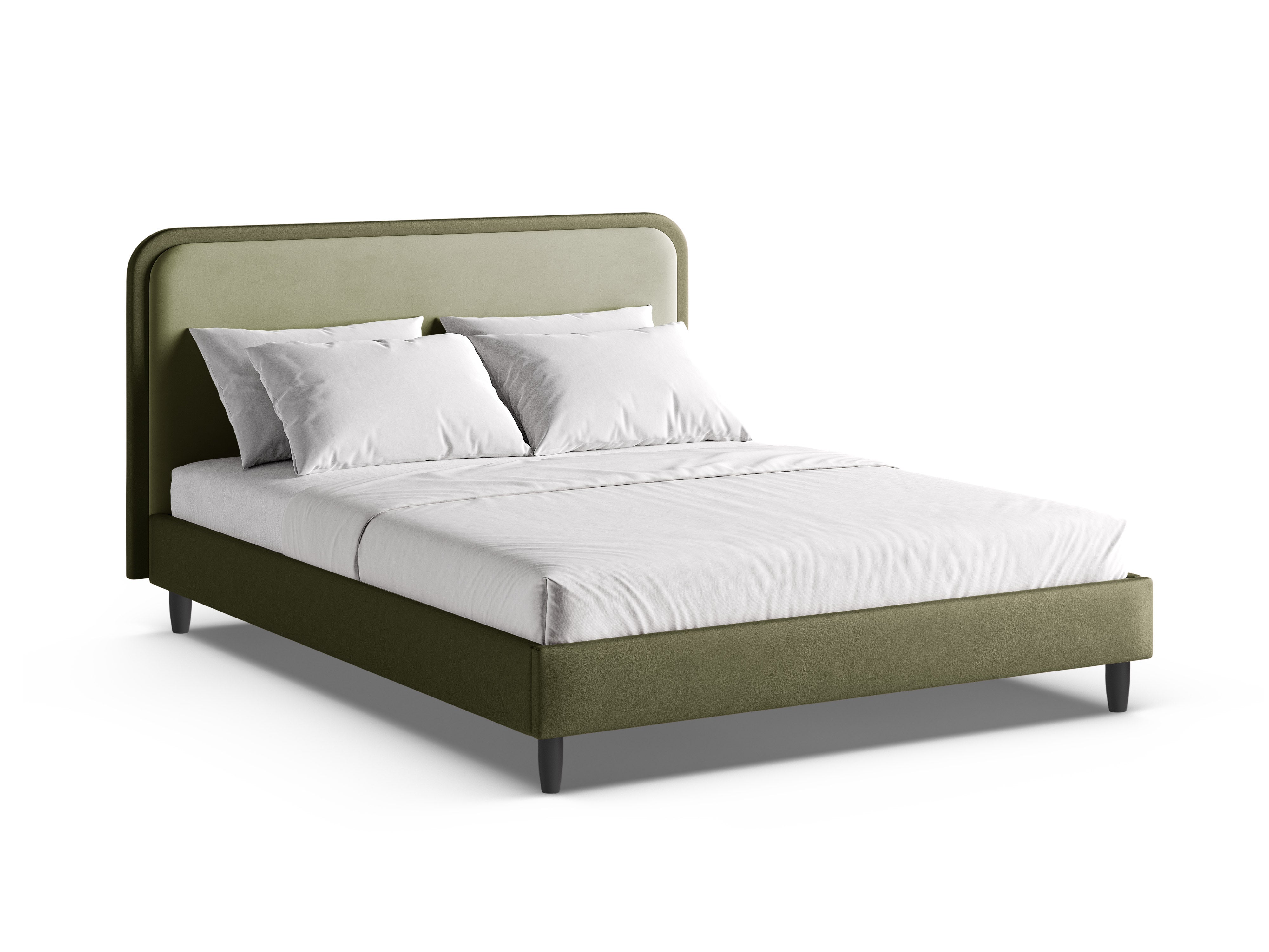 Bett Aveline, Material: Samt