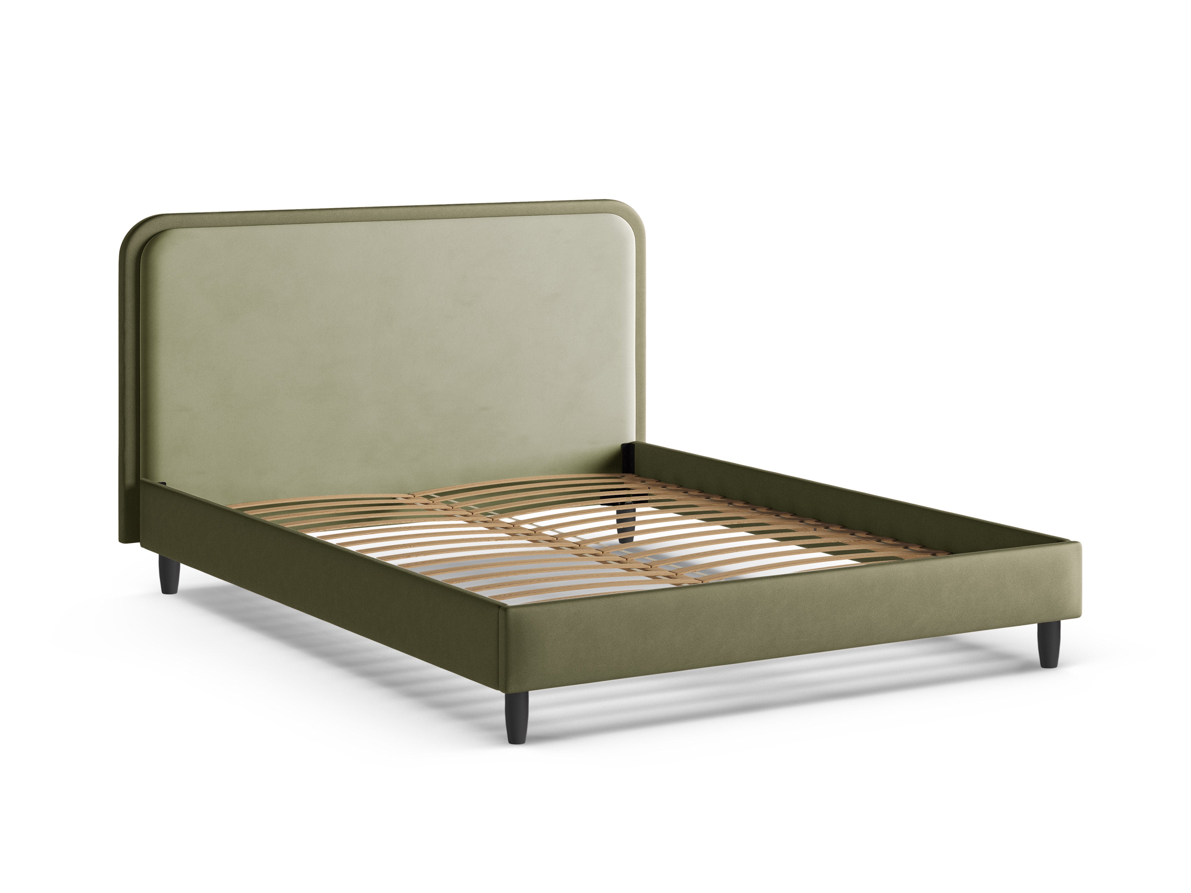 Bett Aveline, Material: Samt