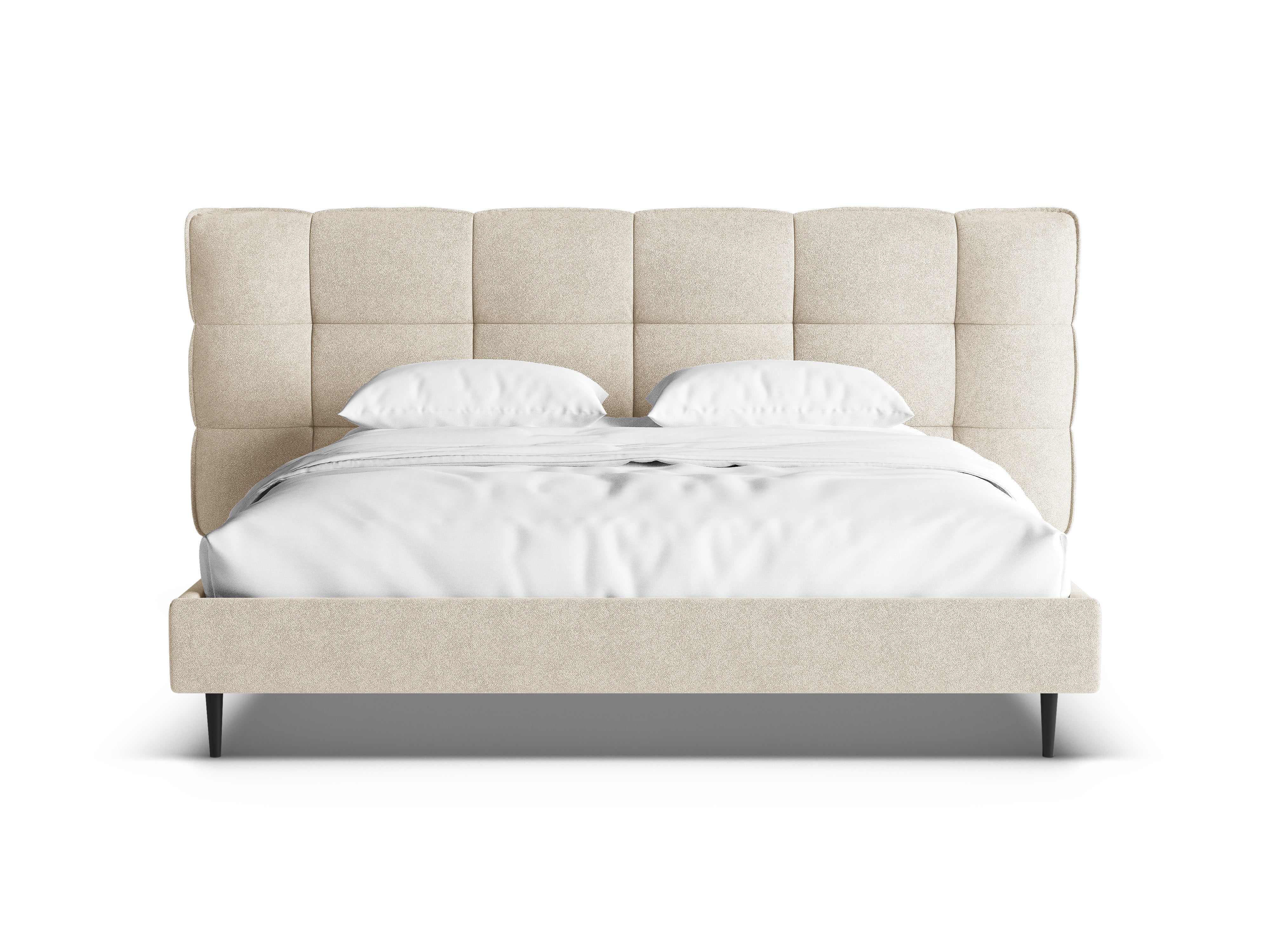 Bett Eric, Material: Bouclé