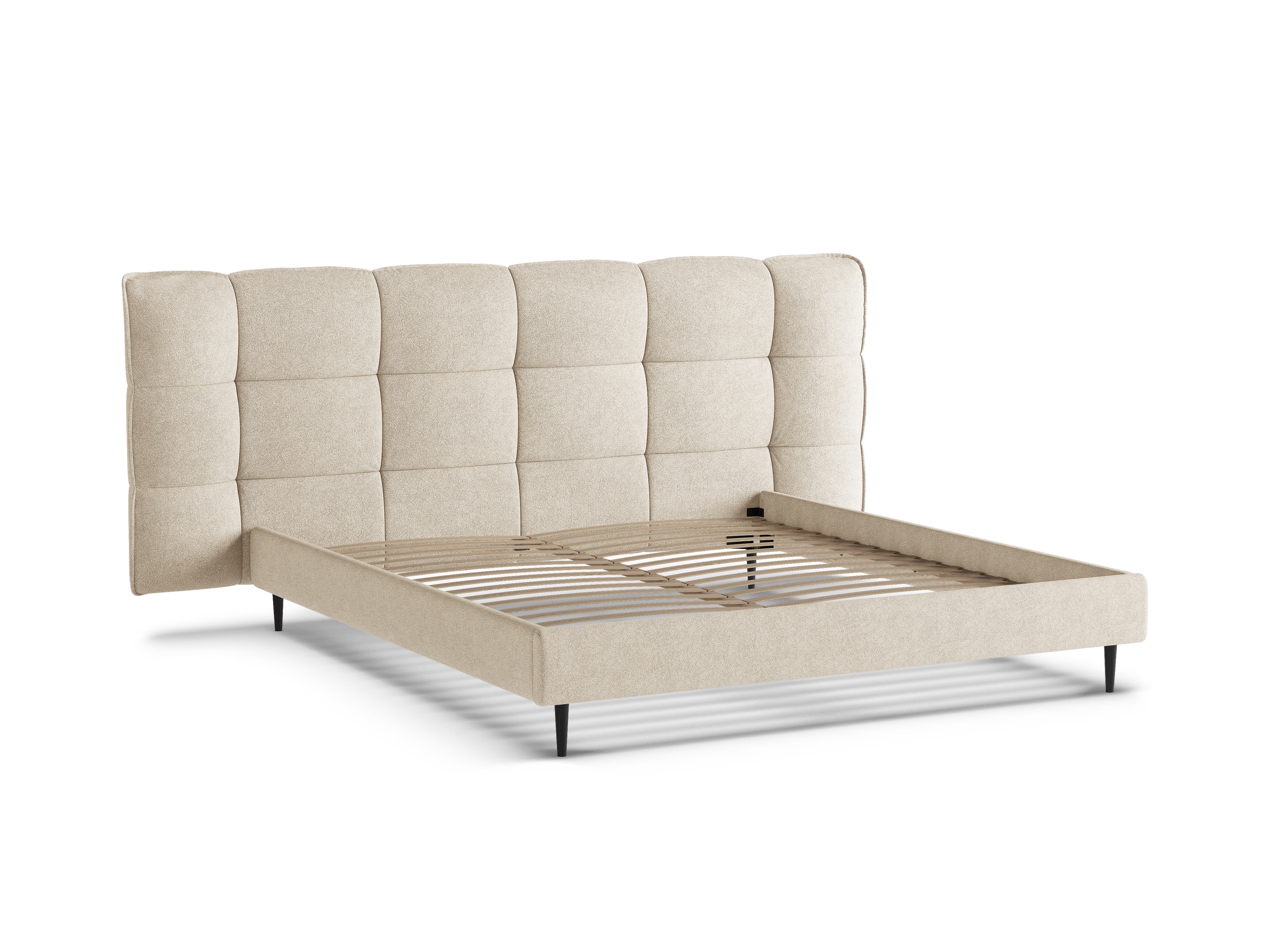 Bett Eric, Material: Bouclé