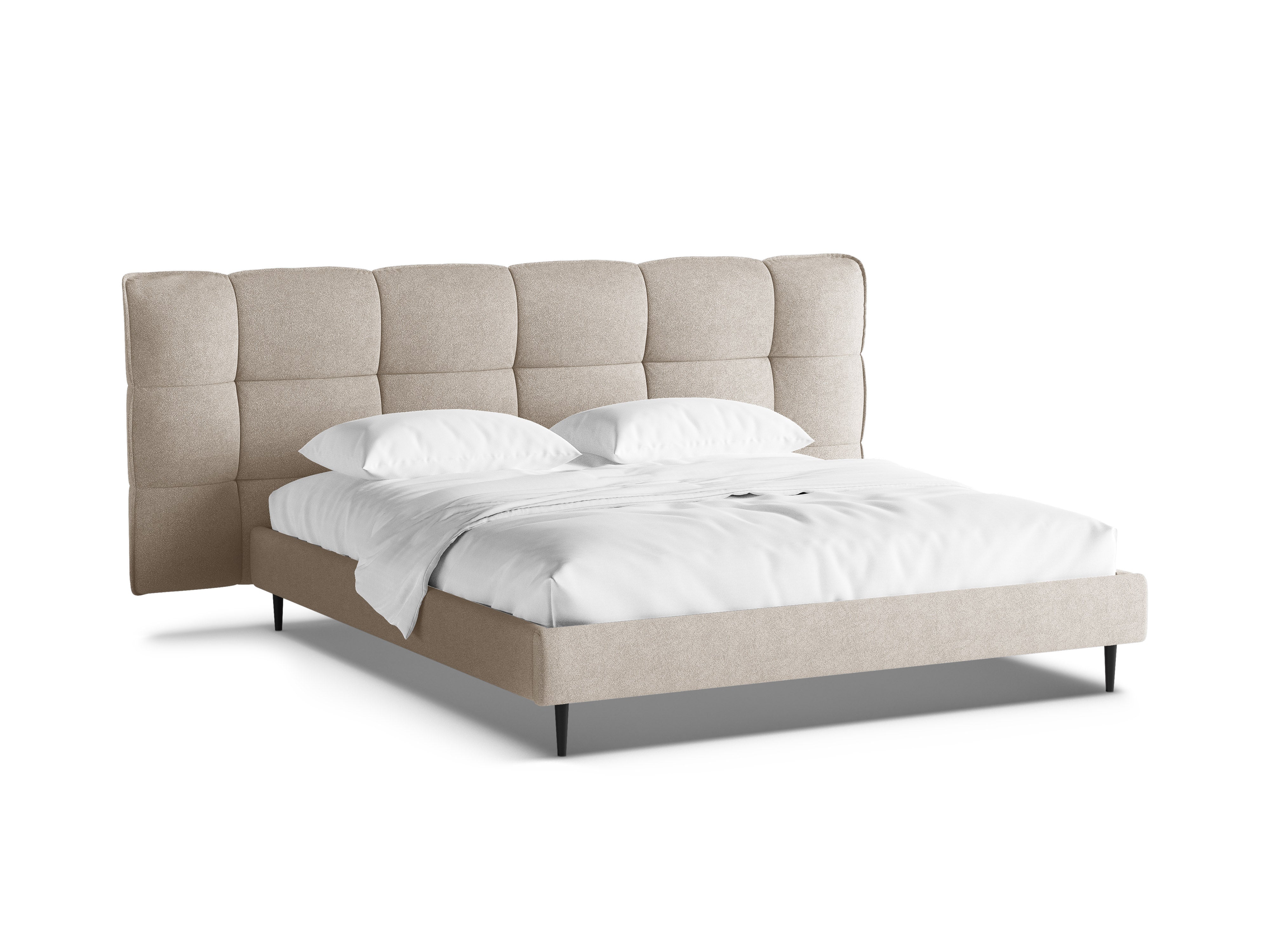 Bett Eric, Material: Bouclé