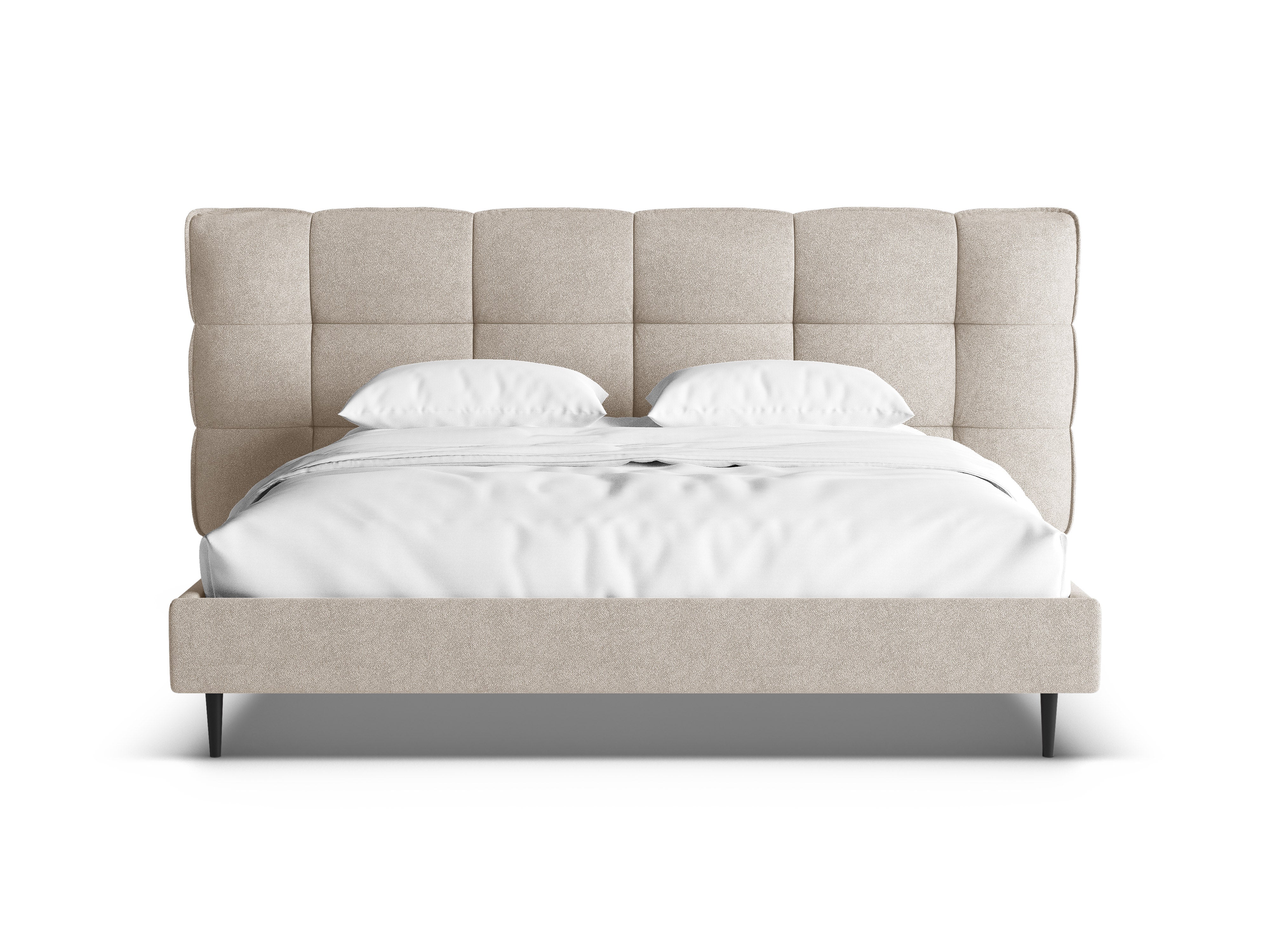 Bett Eric, Material: Bouclé