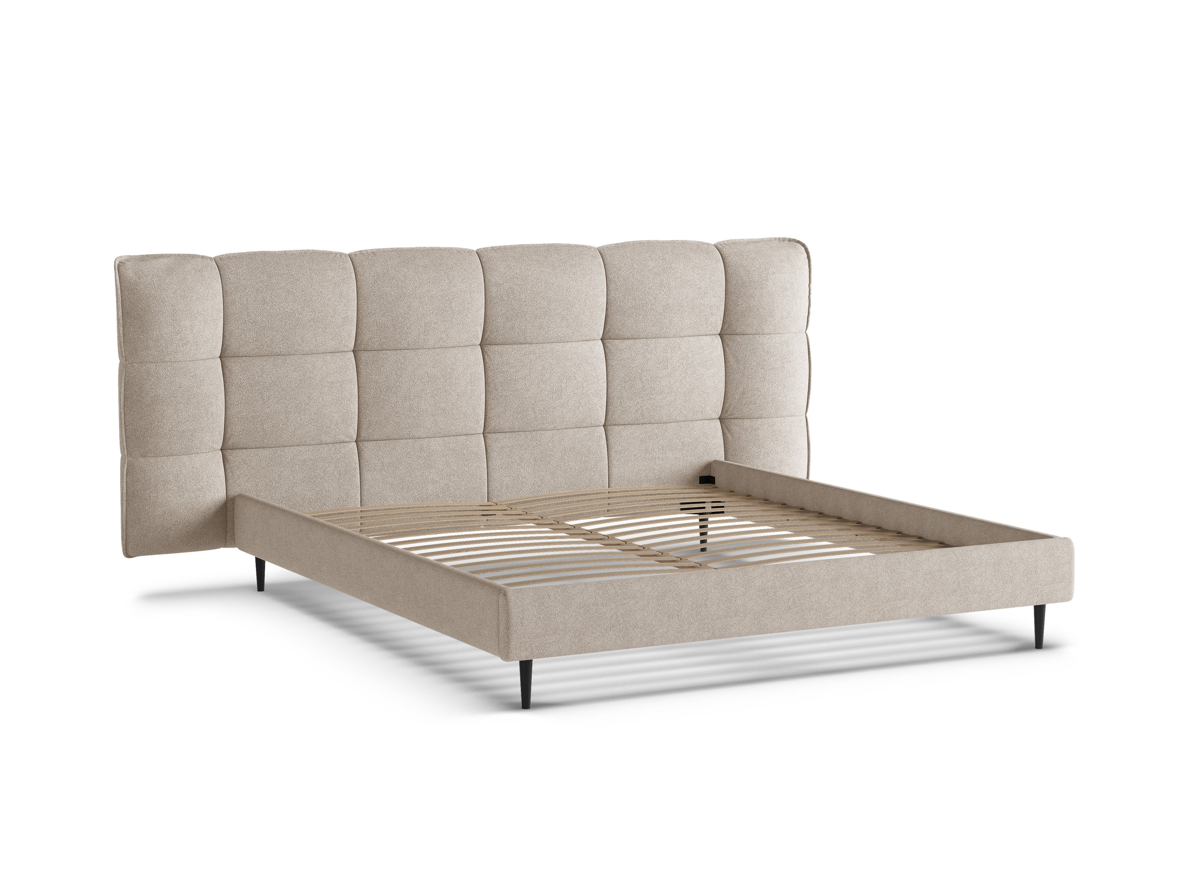 Bett Eric, Material: Bouclé